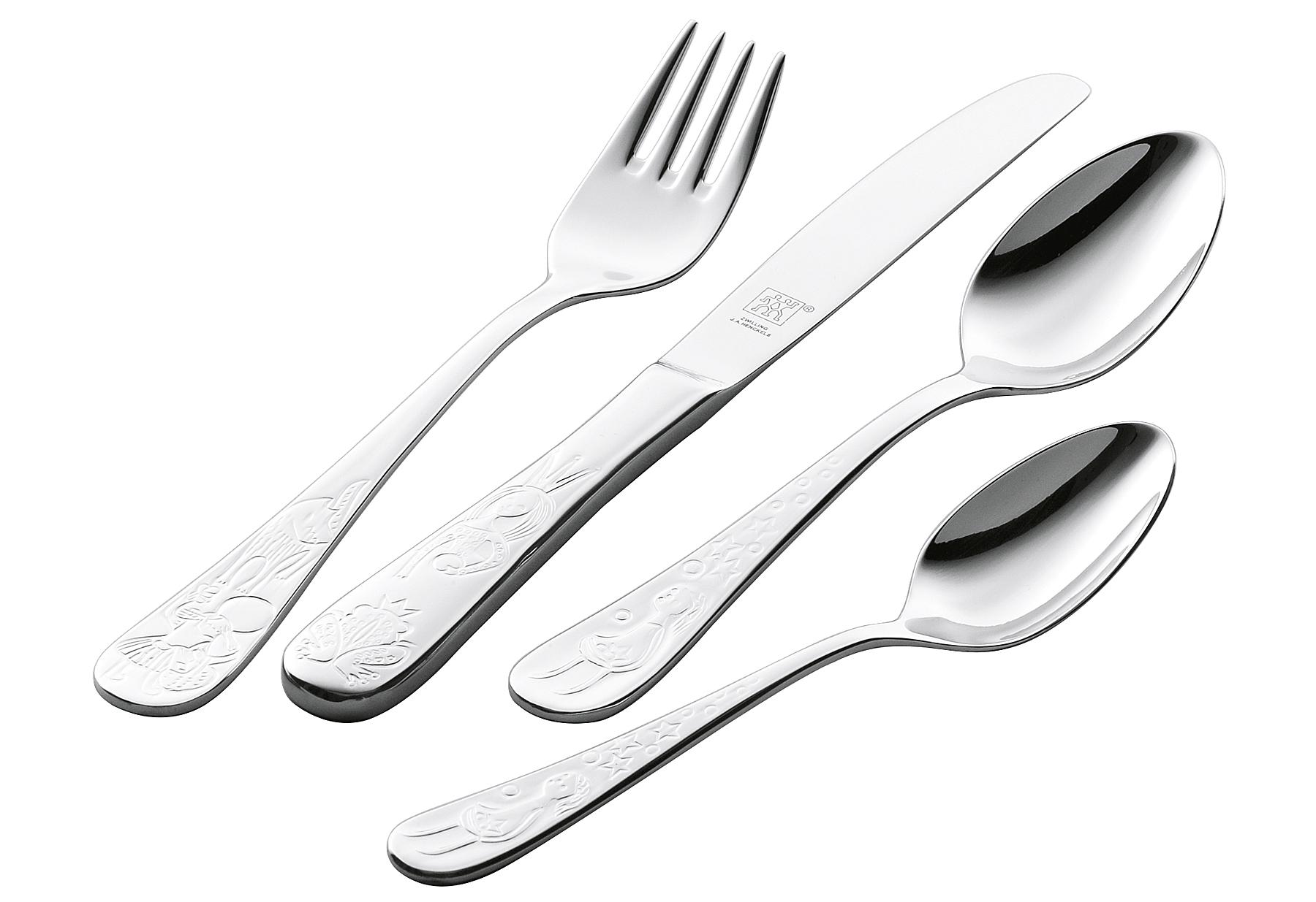 ZWILLING Kinderbesteck "Grimm's Märchen" 4-teilig edelstahl