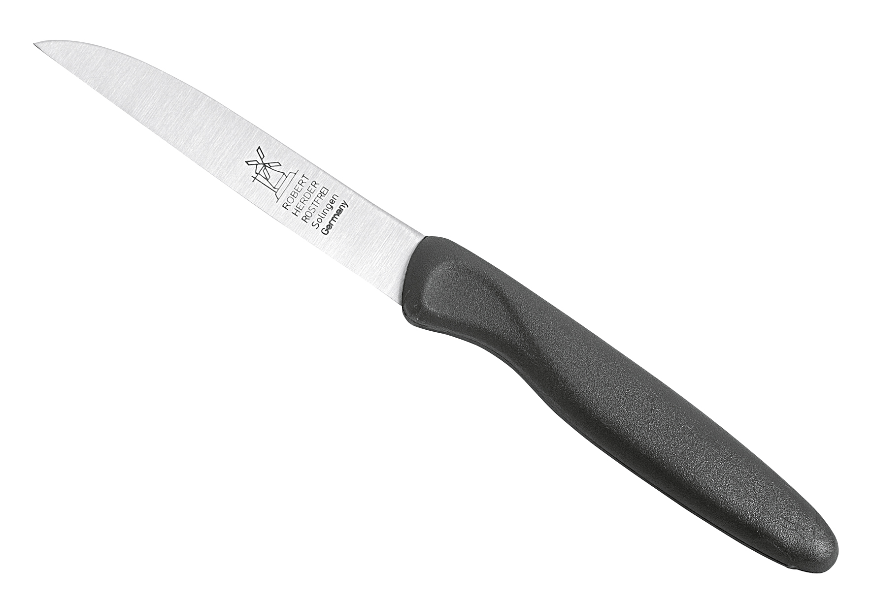 WINDMÜHLEN Küchenmesser Kunststoffgriff 85mm anthrazit WINDMÜHLEN Küchenmesser Kunststoffgriff 85mm anthrazit