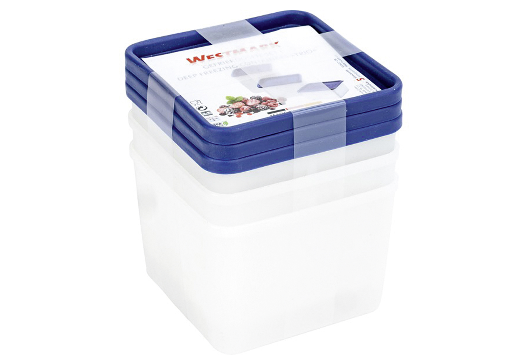 WESTMARK Gefrierdose Trio 1,25l 3Stück WESTMARK Gefrierdose Trio 1,25l 3Stück
