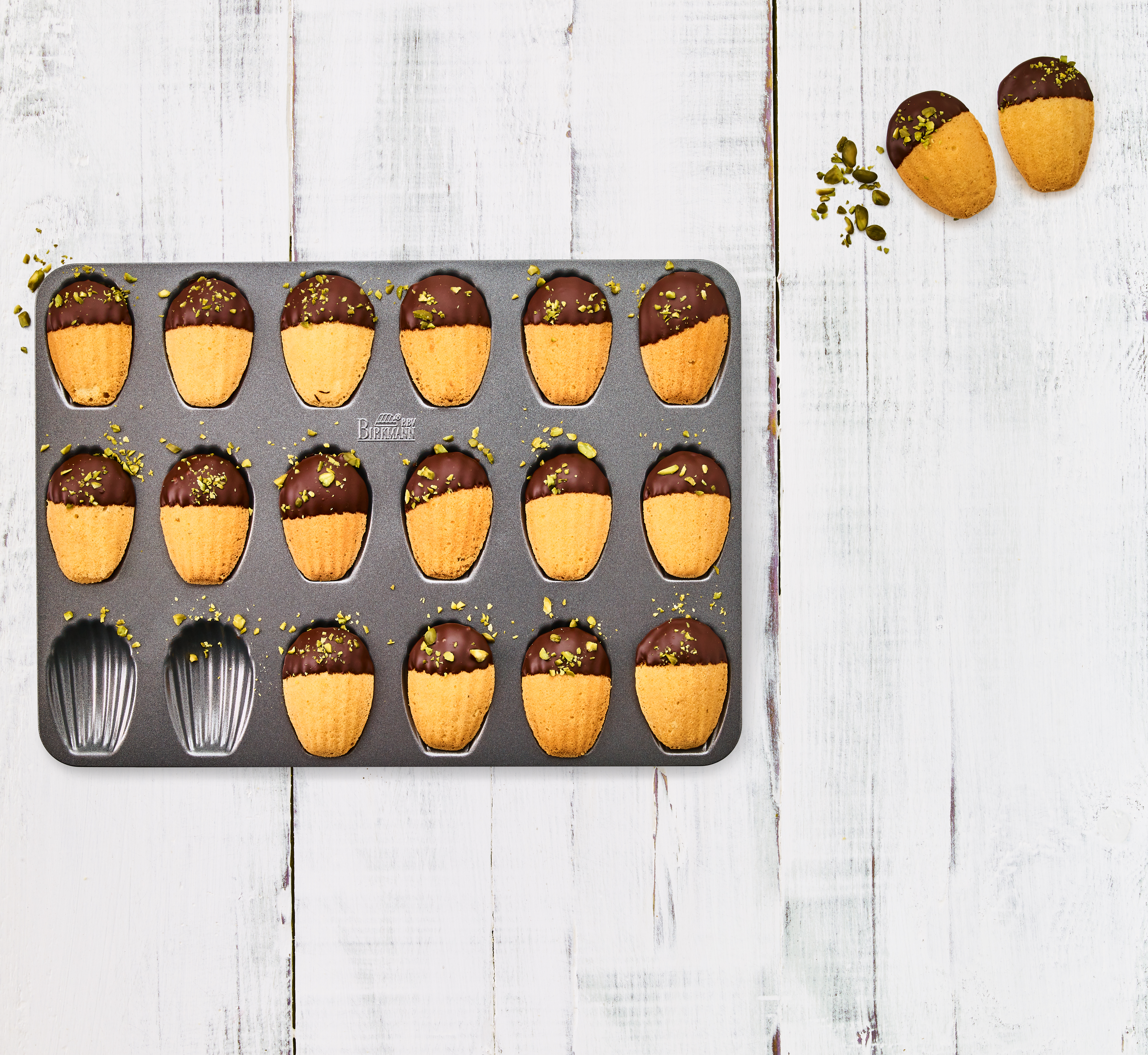 Birkmann Bärentatzen-/Madeleine-Form, Easy Baking, Blech, 1