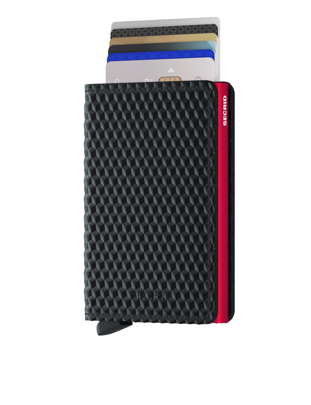 Secrid Slimwallet Cubic Black-Red