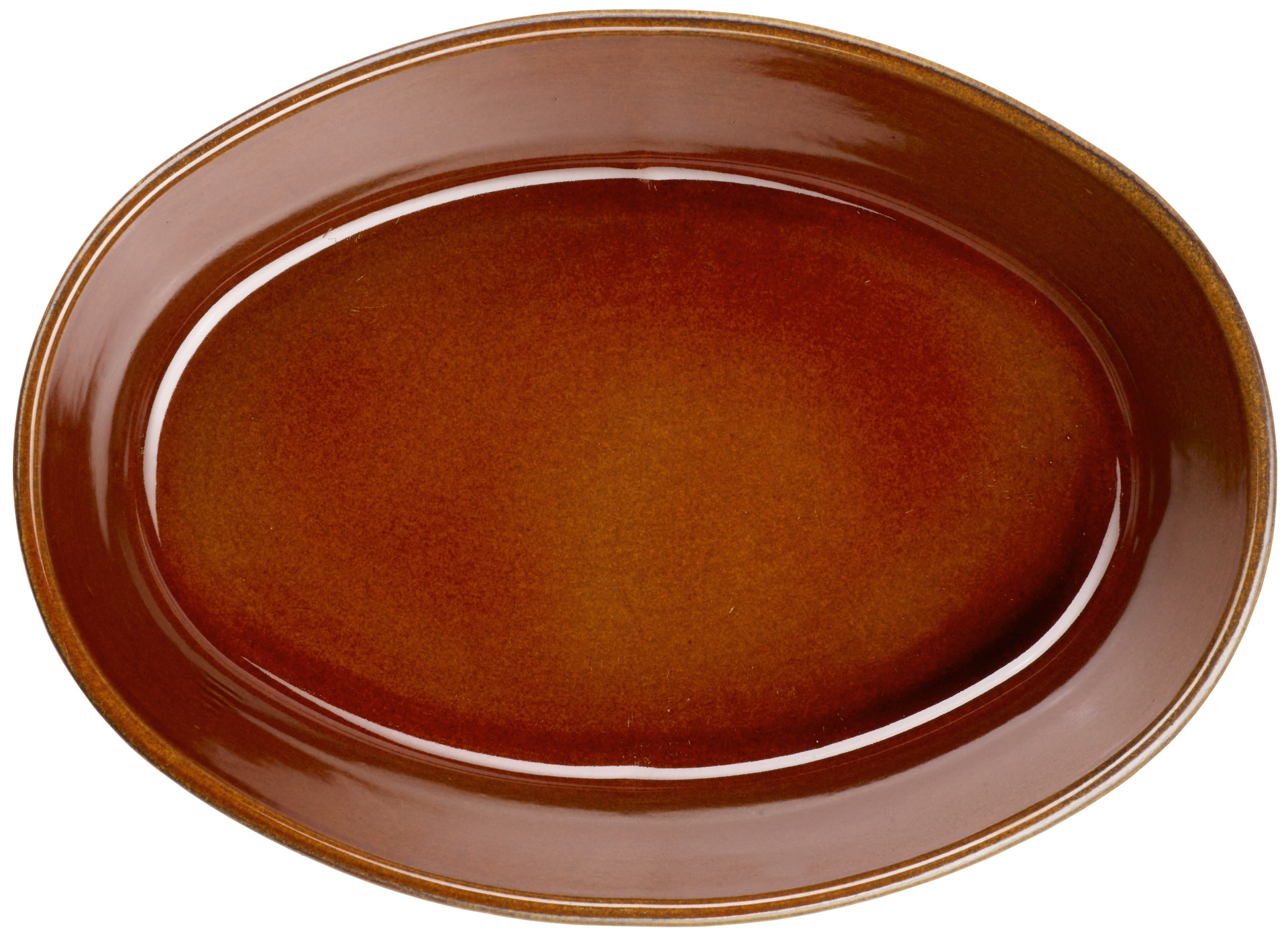 ASA Auflaufform oval, brown kitchen'art