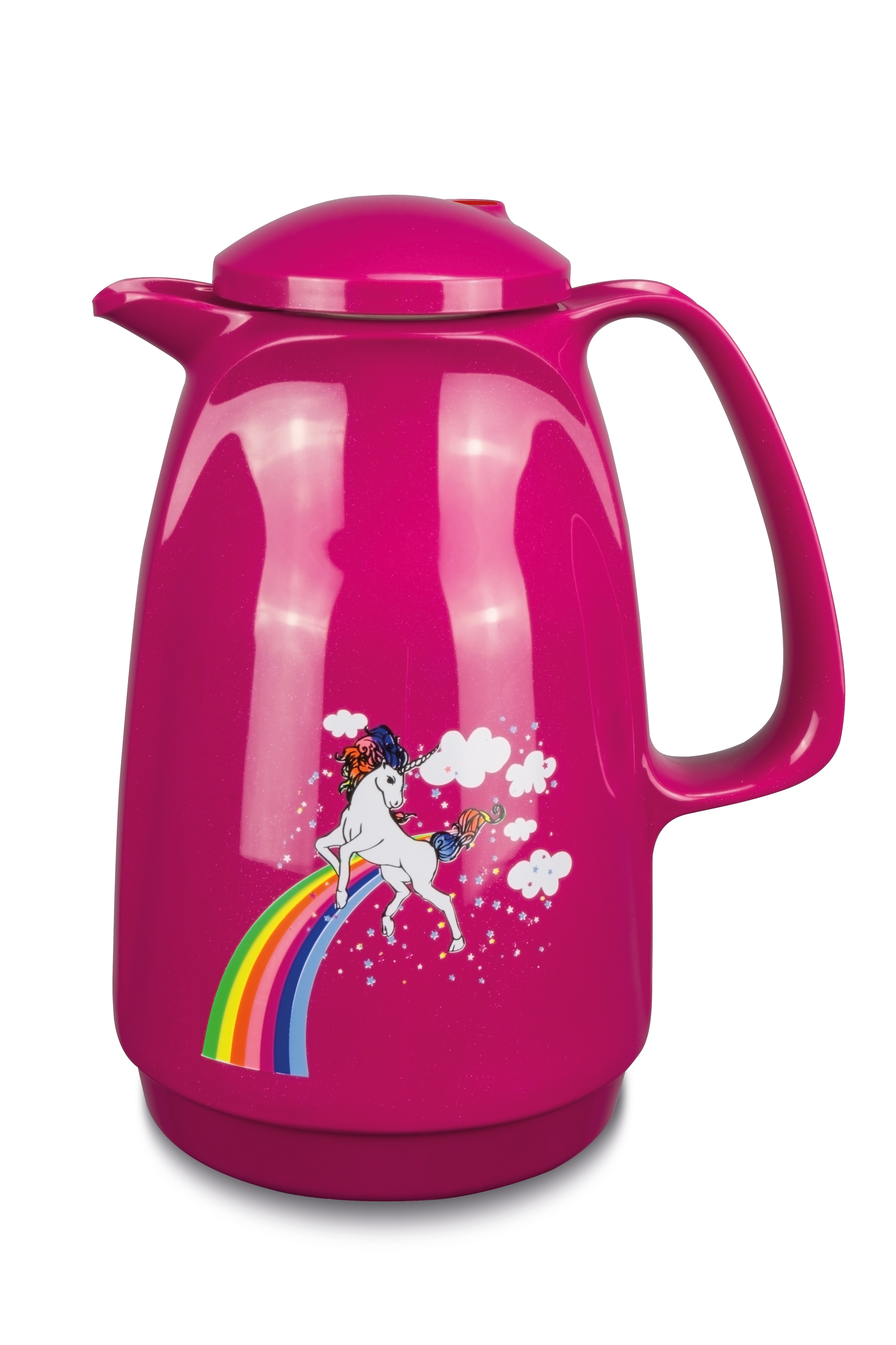 ROTPUNKT Isolierkanne "Bella Magic" Edition Einhorn 1 l pink