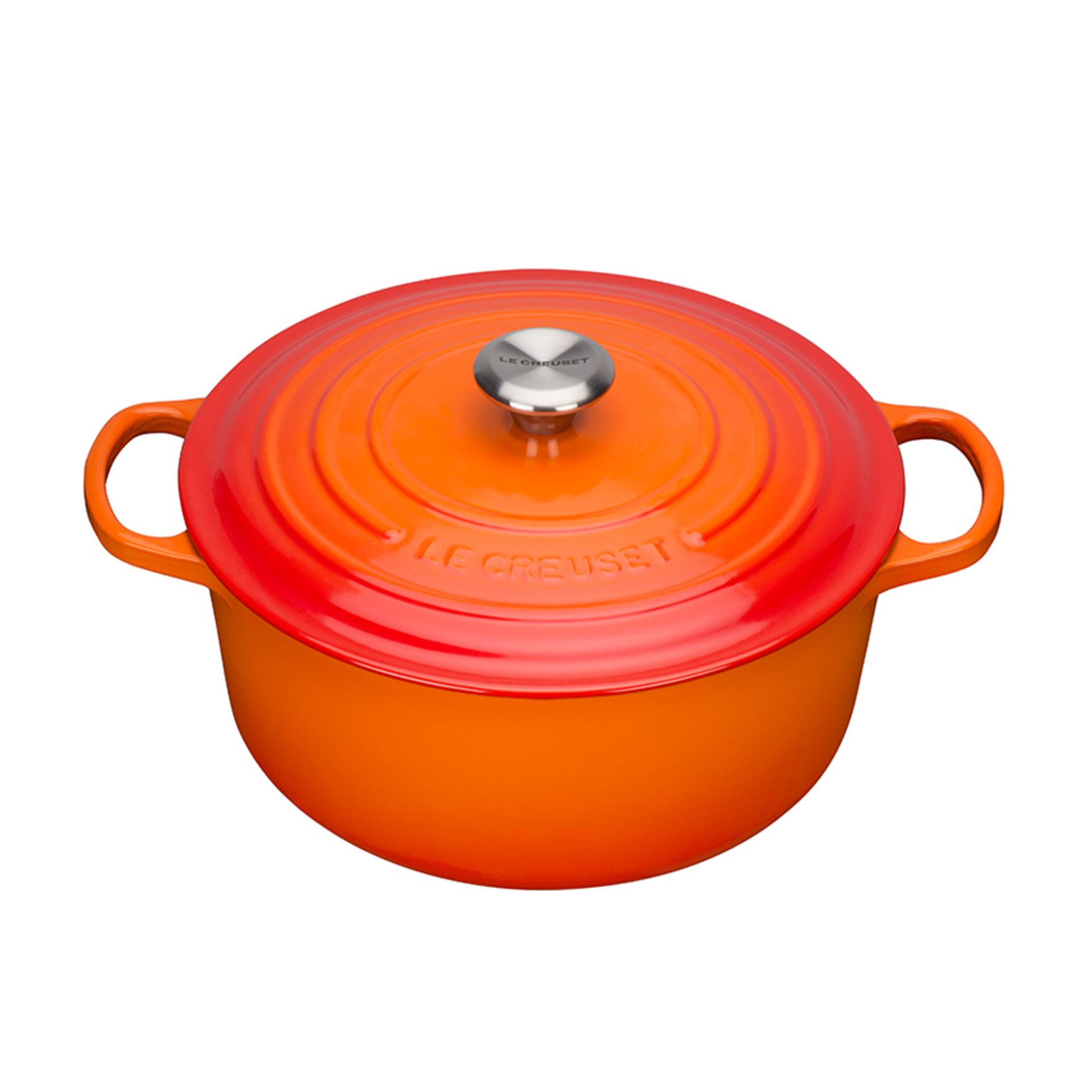 Le Creuset Bräter Signature 24 cm Ofenrot 4,2 L rund Le Creuset Bräter Signature 24 cm Ofenrot 4,2 L rund