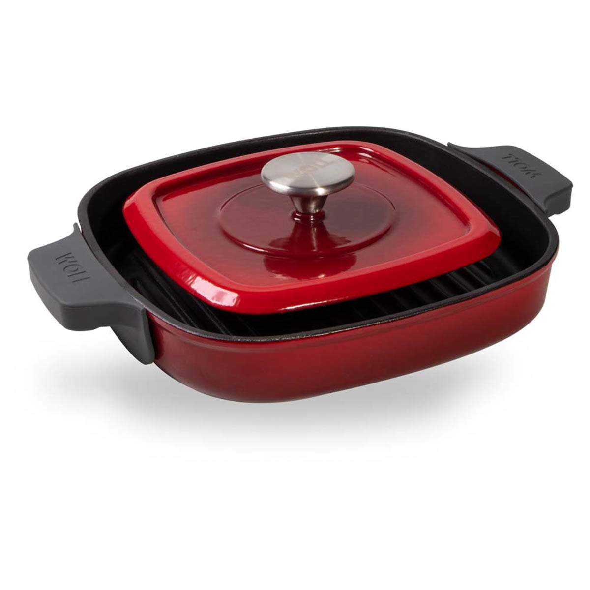 Woll Iron Grillpfanne 24 x 24 cm Rot Woll Iron Grillpfanne 24 x 24 cm Rot