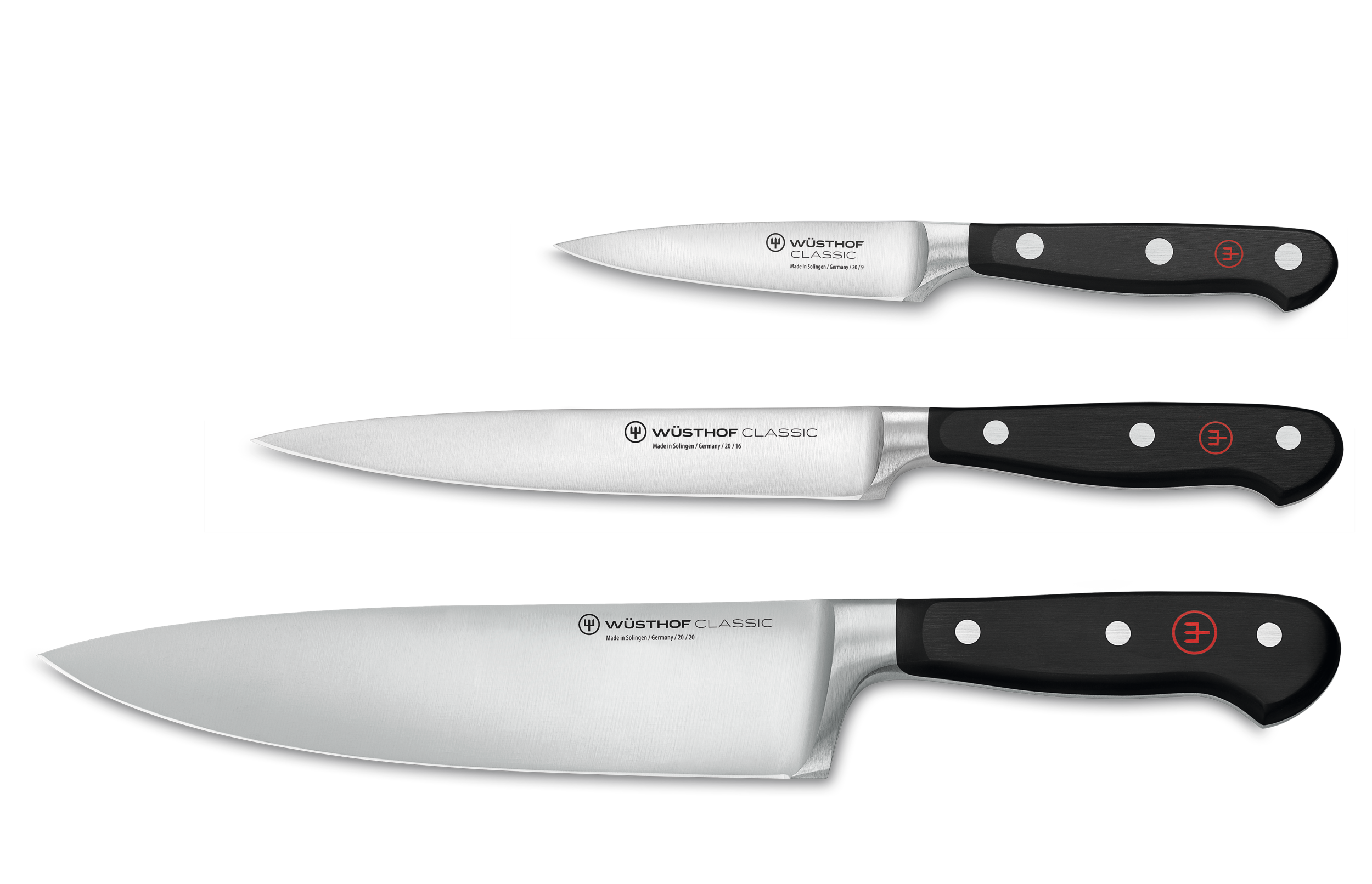 Wüsthof Classic Messerset 3-teilig 