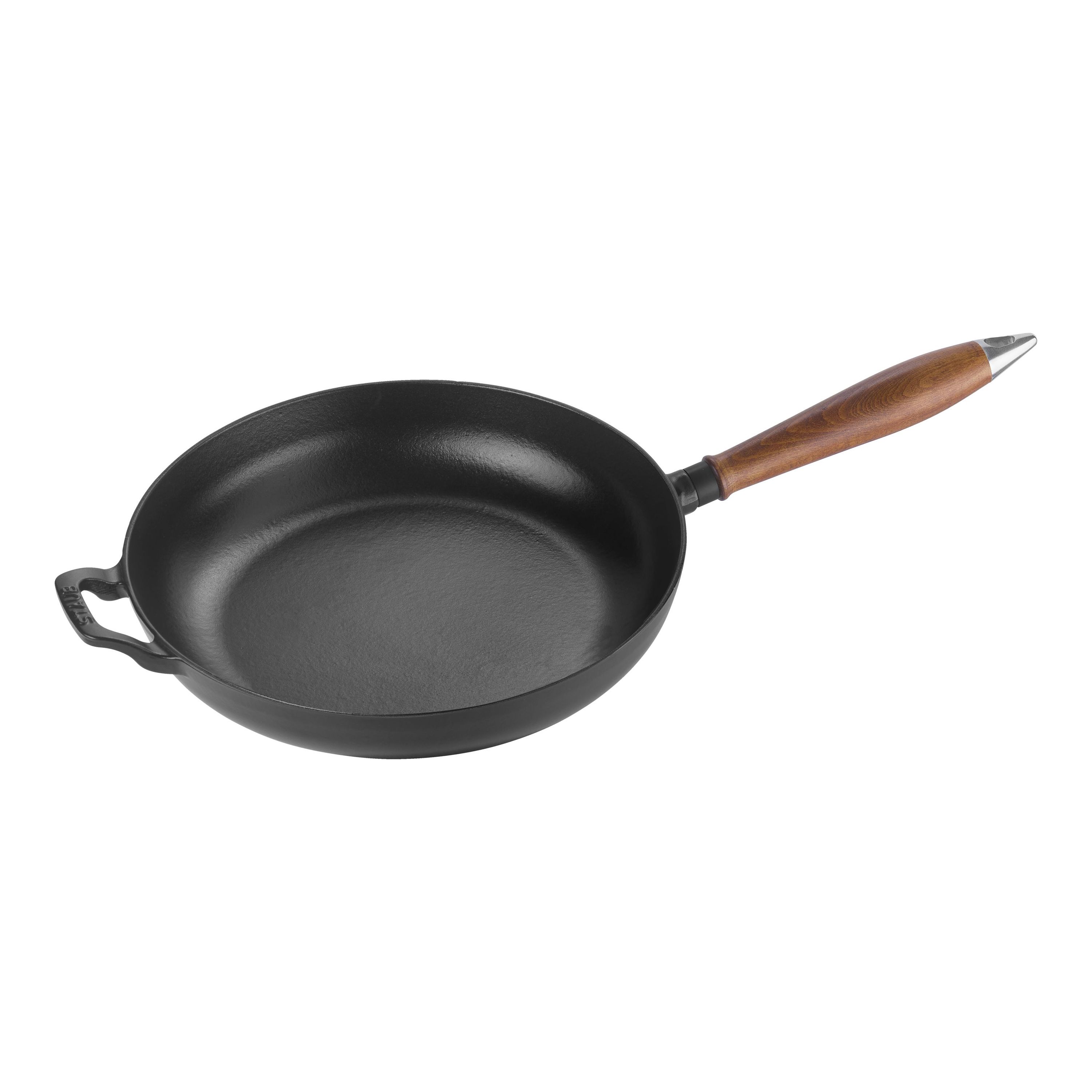 Staub Pans Bratpfanne 28 cm, Gusseisen, Schwarz