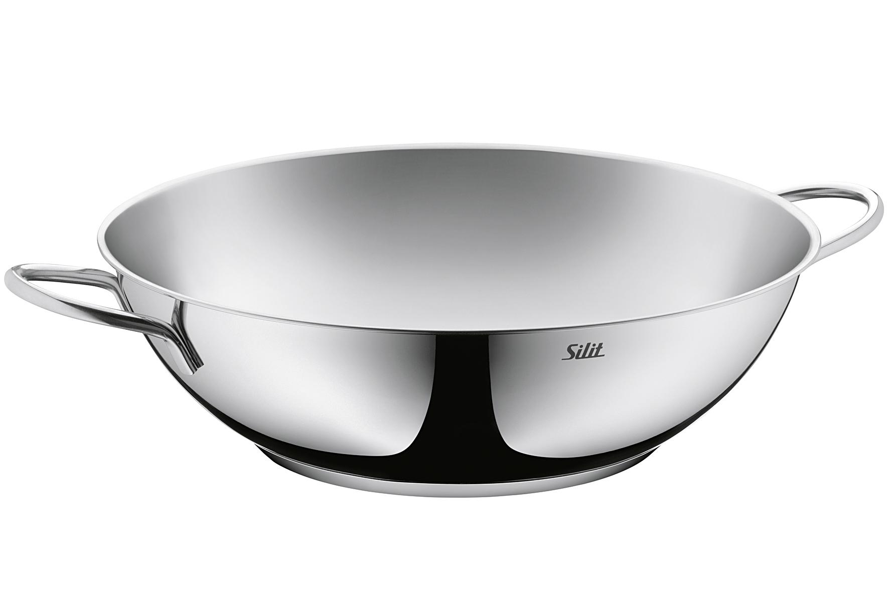 SILIT Tisch & Party Wok, 32 cm edelstahl