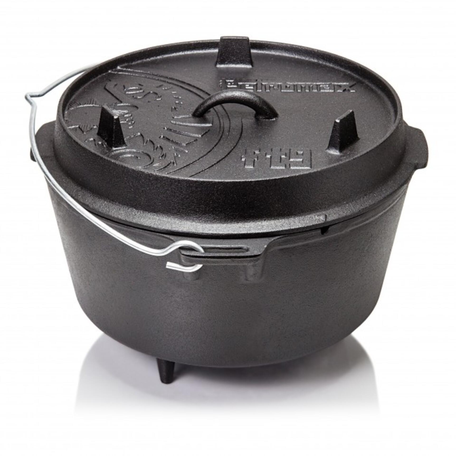 Petromax Gusseisen Feuertopf ft9 (Dutch Oven) mit Füßen 7,5 Liter Petromax Gusseisen Feuertopf ft9 (Dutch Oven) mit Füßen 7,5 Liter