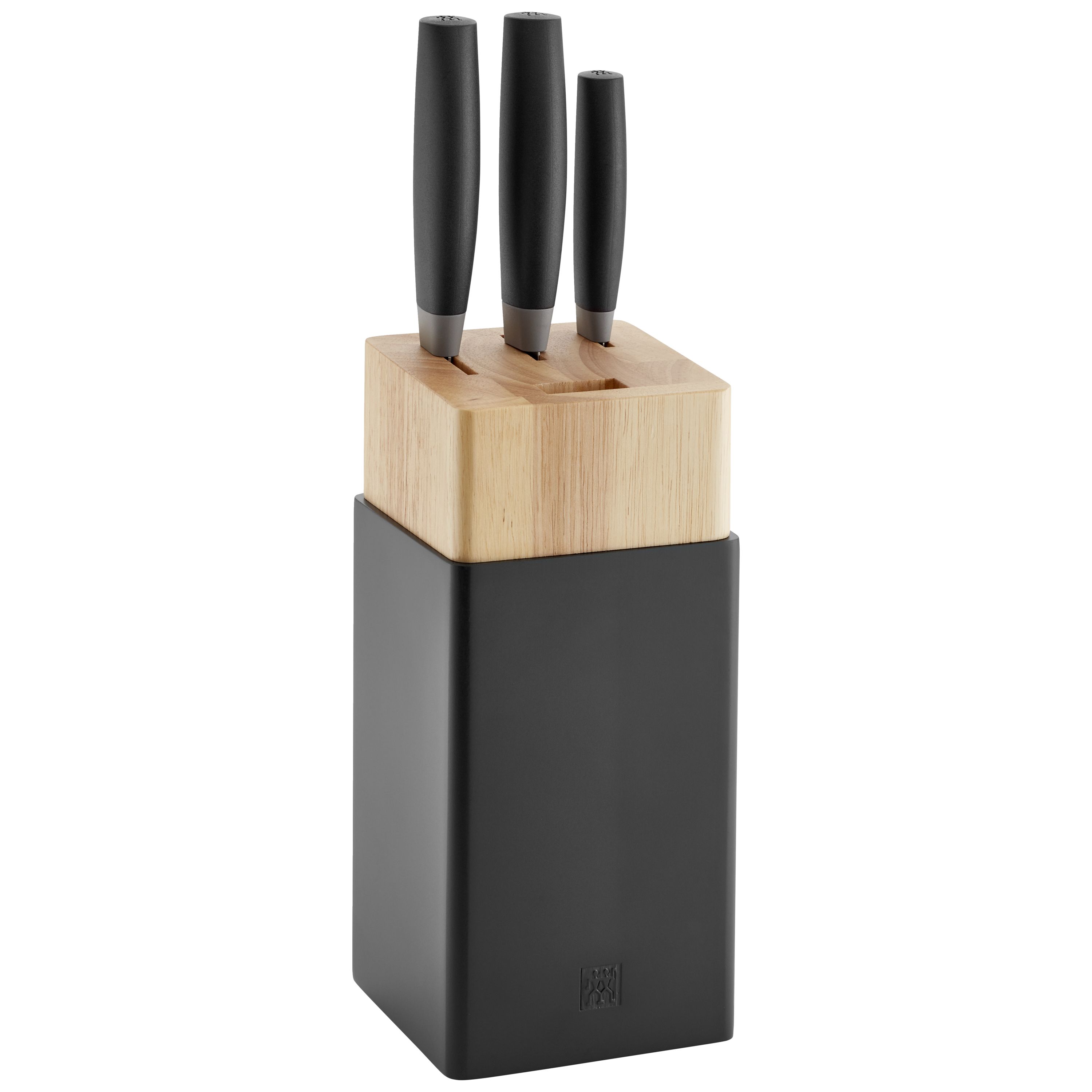 ZWILLING Now S Messerblockset 4-tlg, Schwarz