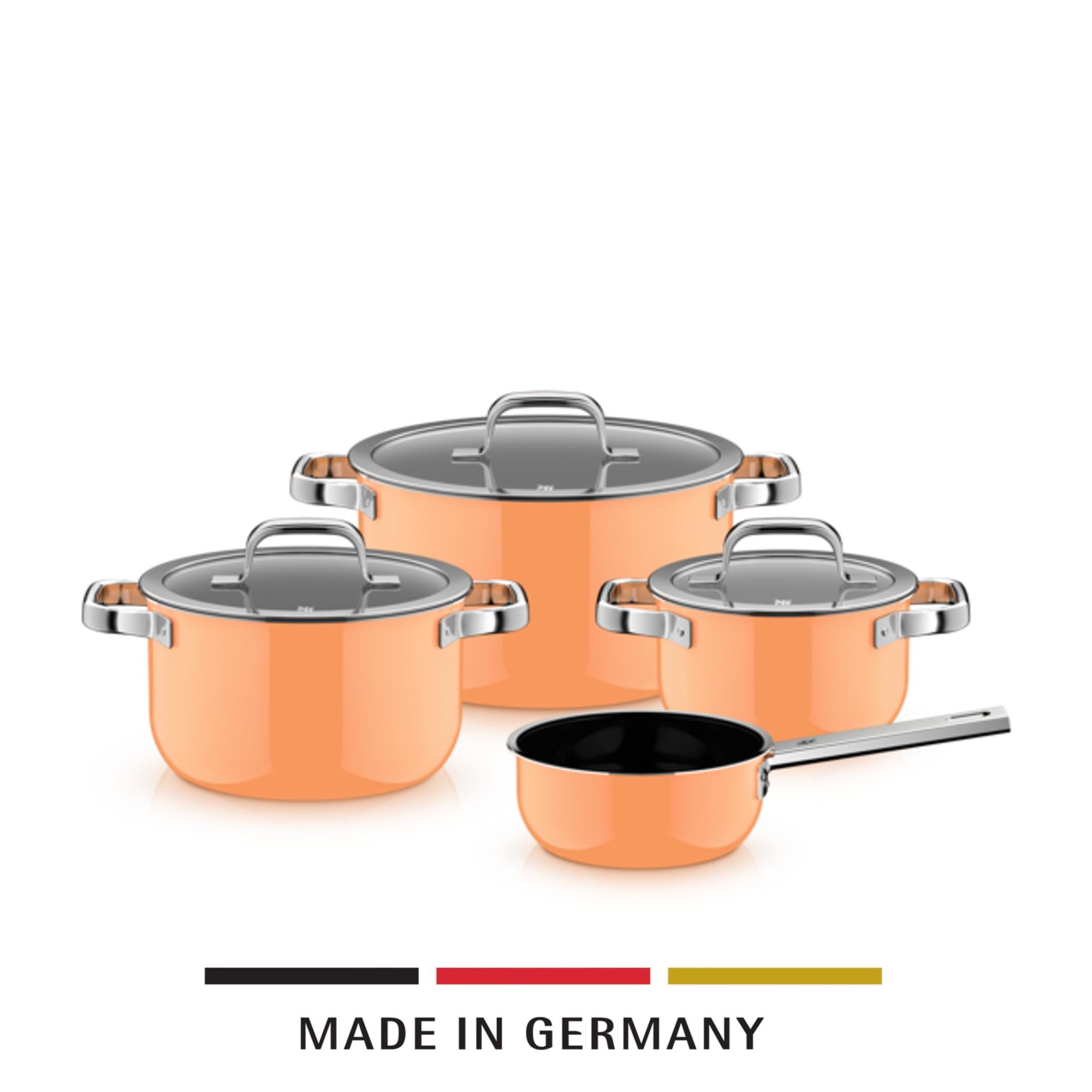 WMF Fusiontec Mineral Pro, Topf-Set4tl Orange