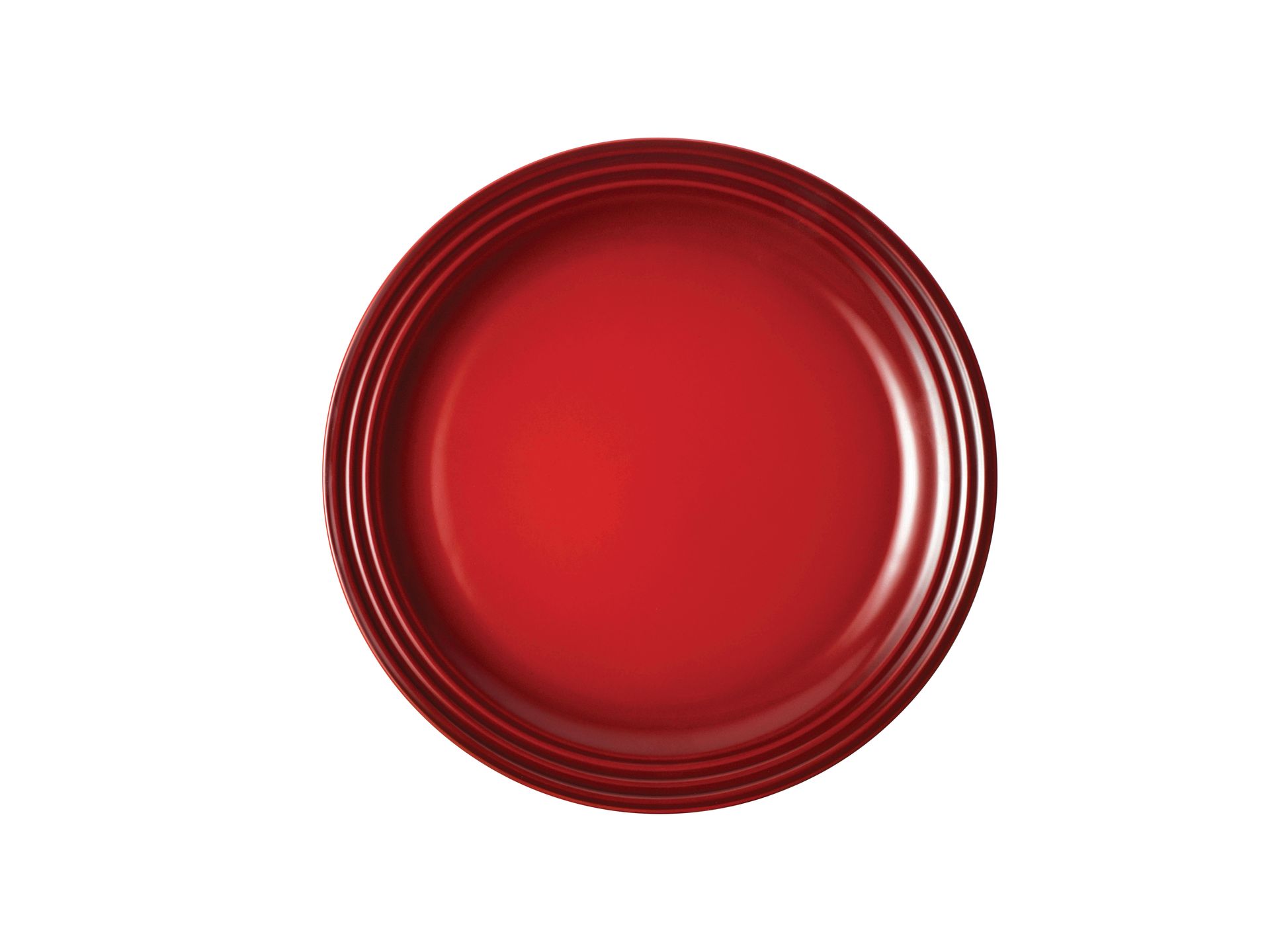 Le Creuset Frühstücksteller Kirschrot Le Creuset Frühstücksteller Kirschrot
