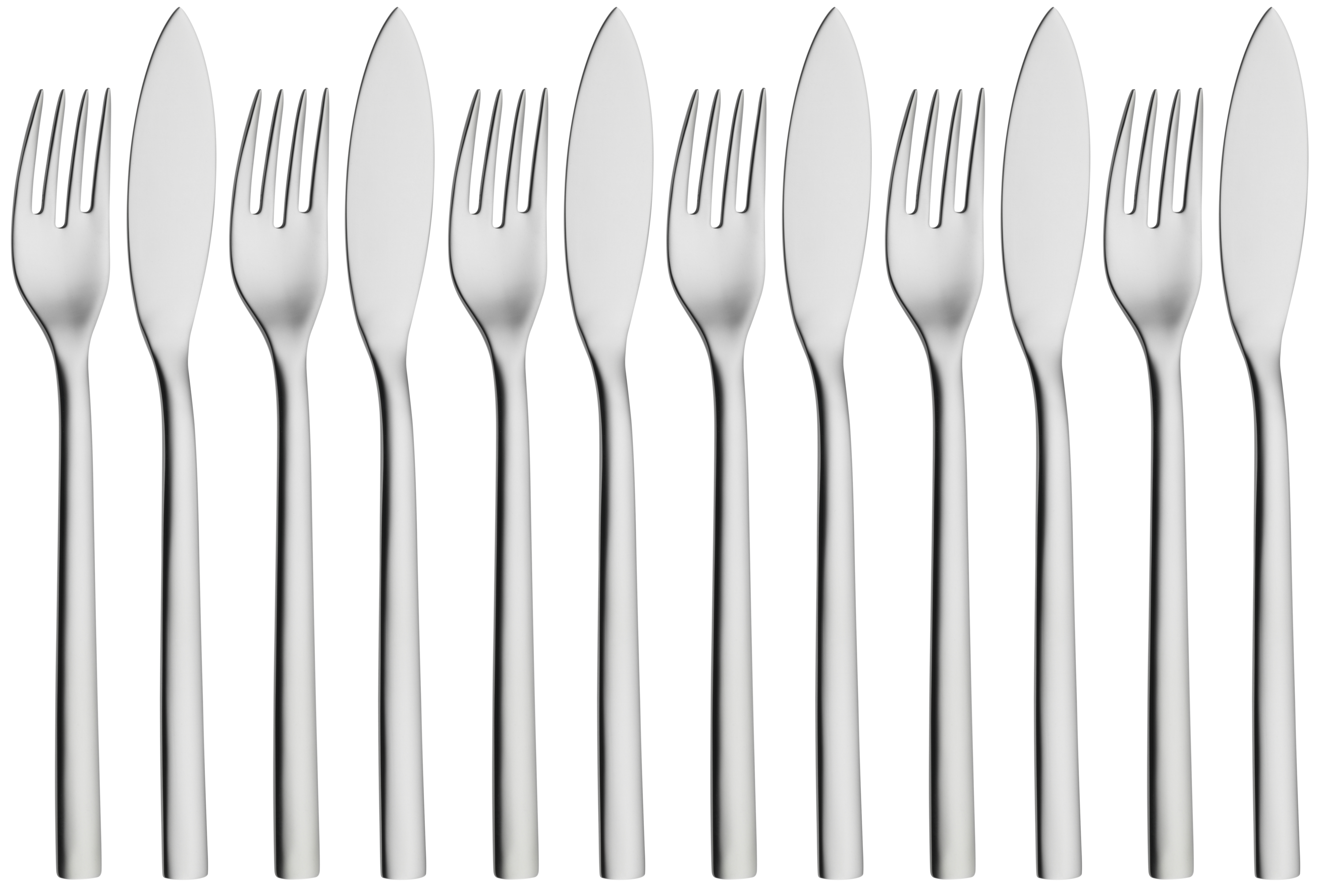 WMF Nuova Fischbesteck-Set, 12-teilig