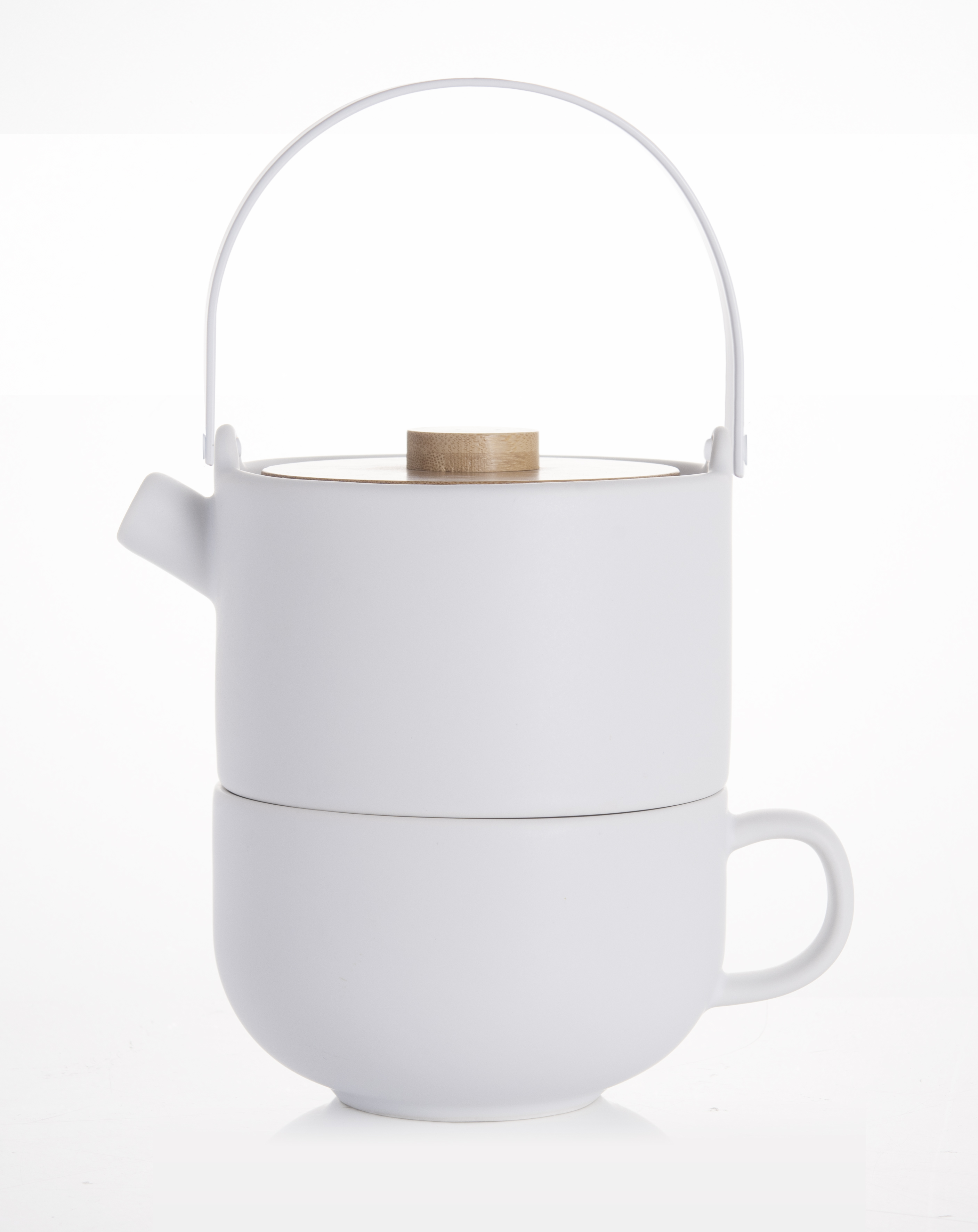 BREDEMEIJER Teekanne Tea for one Umea 0,5l weiß BREDEMEIJER Teekanne Tea for one Umea 0,5l weiß