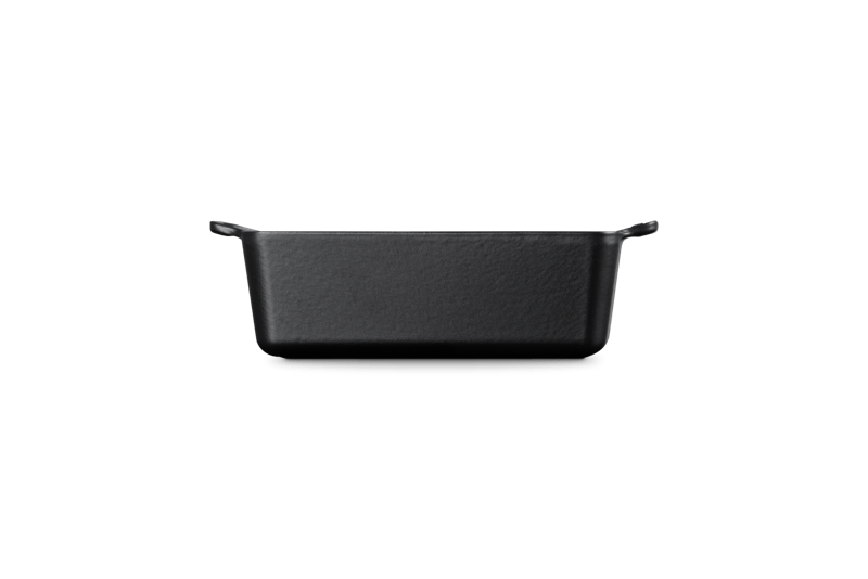 Le Creuset BACKFORM RECHTECKIG 23 x 13 CM SCHWARZ MATT