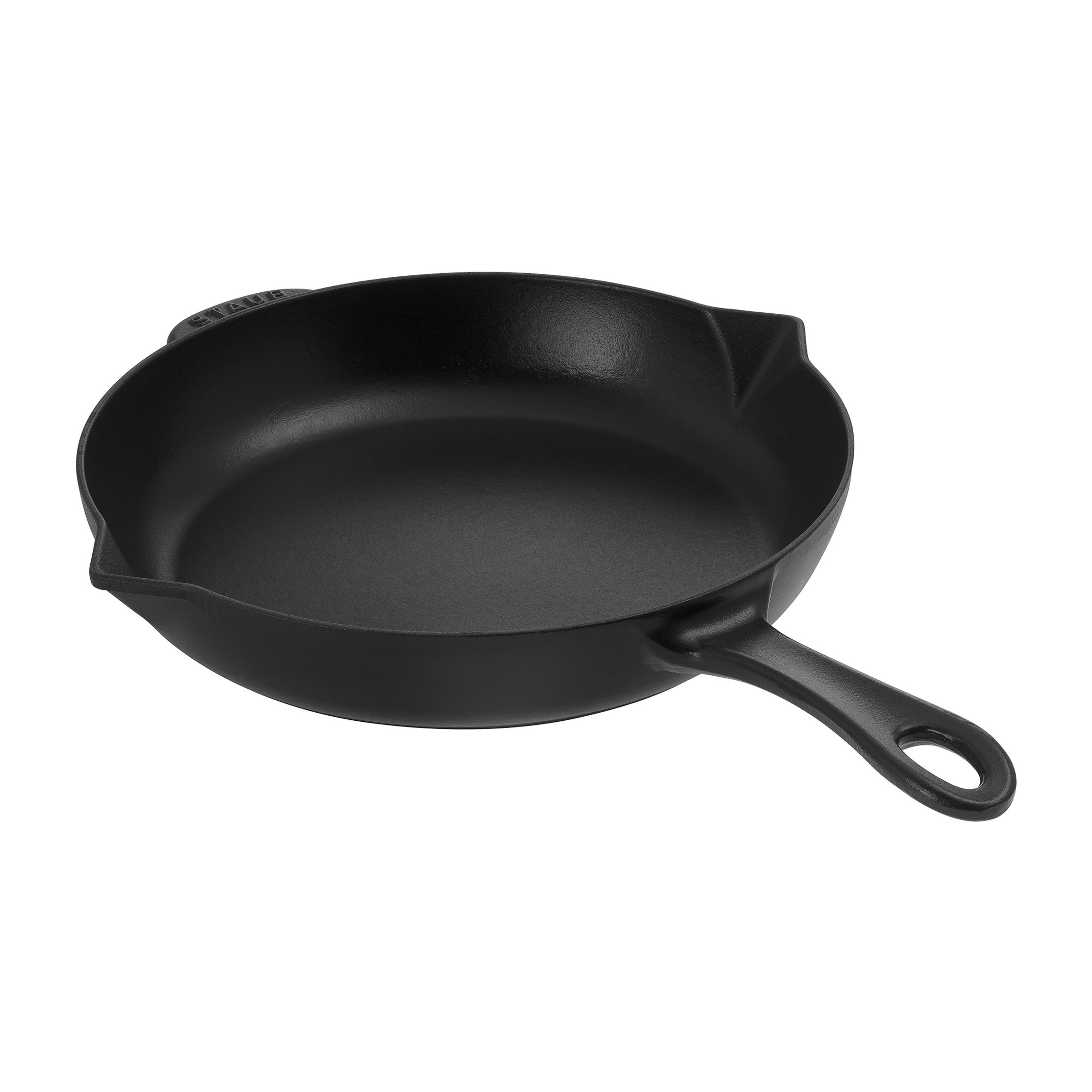 Staub Pans Bratpfanne 26 cm, Gusseisen, Schwarz