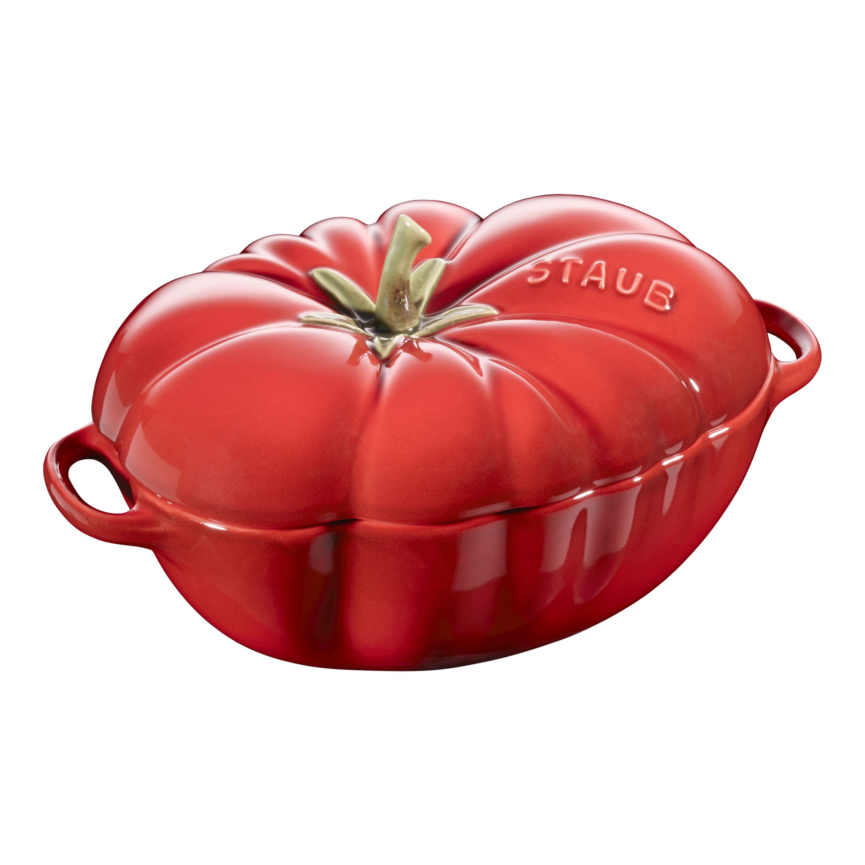 Staub Ceramique Cocotte 16 cm, Tomate, Kirsch-Rot, Keramik