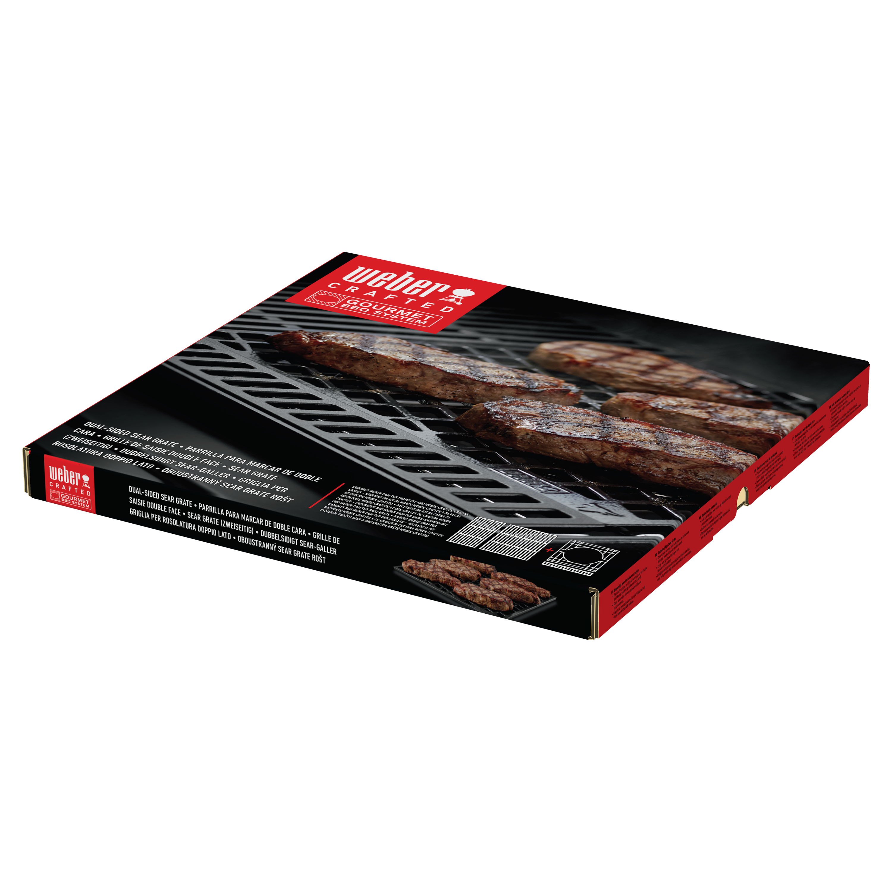 Weber CRAFTED Sear Grate - GourmetBBQ System zweis Weber CRAFTED Sear Grate - GourmetBBQ System zweis