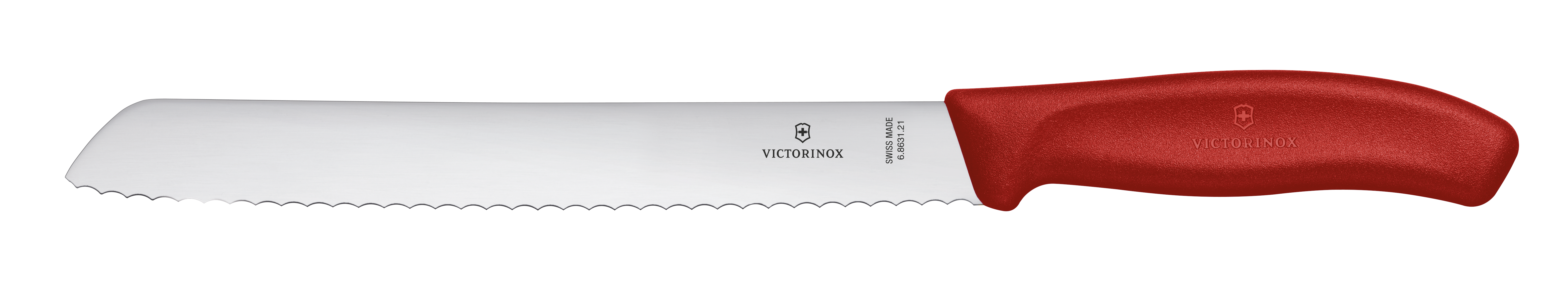 Victorinox Swiss Classic Brotmesser, 21cm, rot, Blister