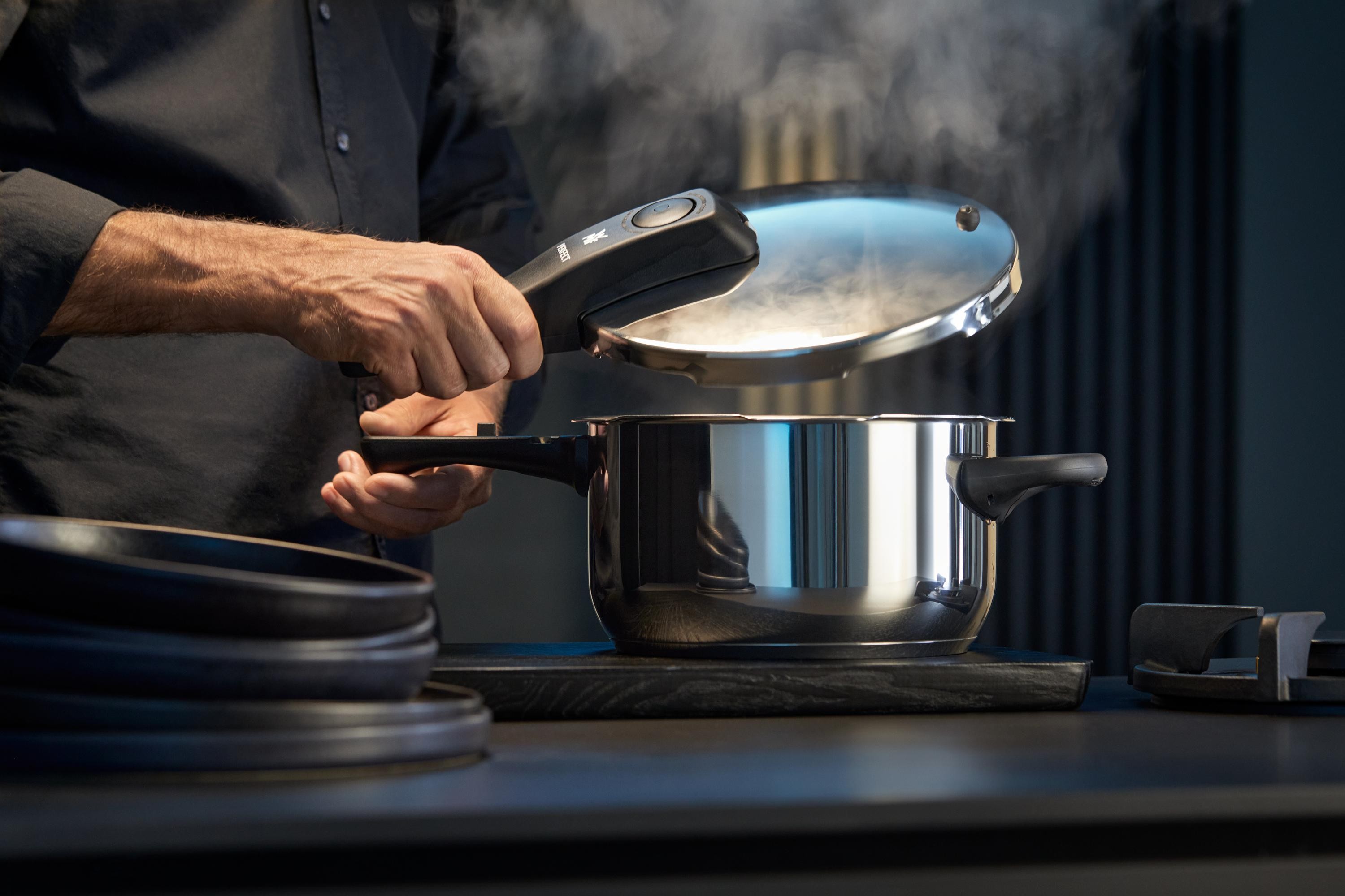 WMF Perfect One Pot Schnellkochtopf-Set 6,5+3,0l