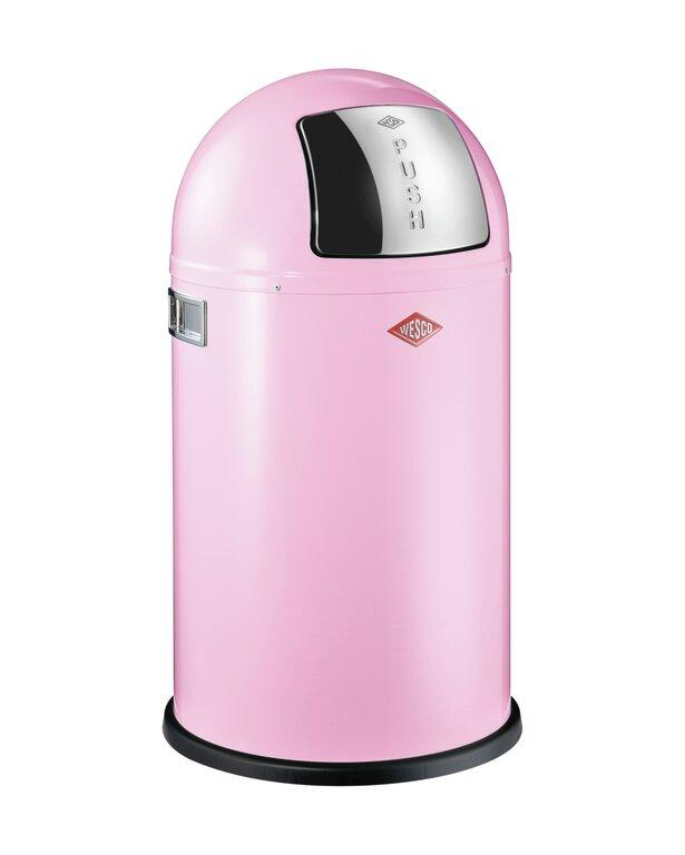 WESCO Mülleimer Pushboy "Junior" 22 l pink