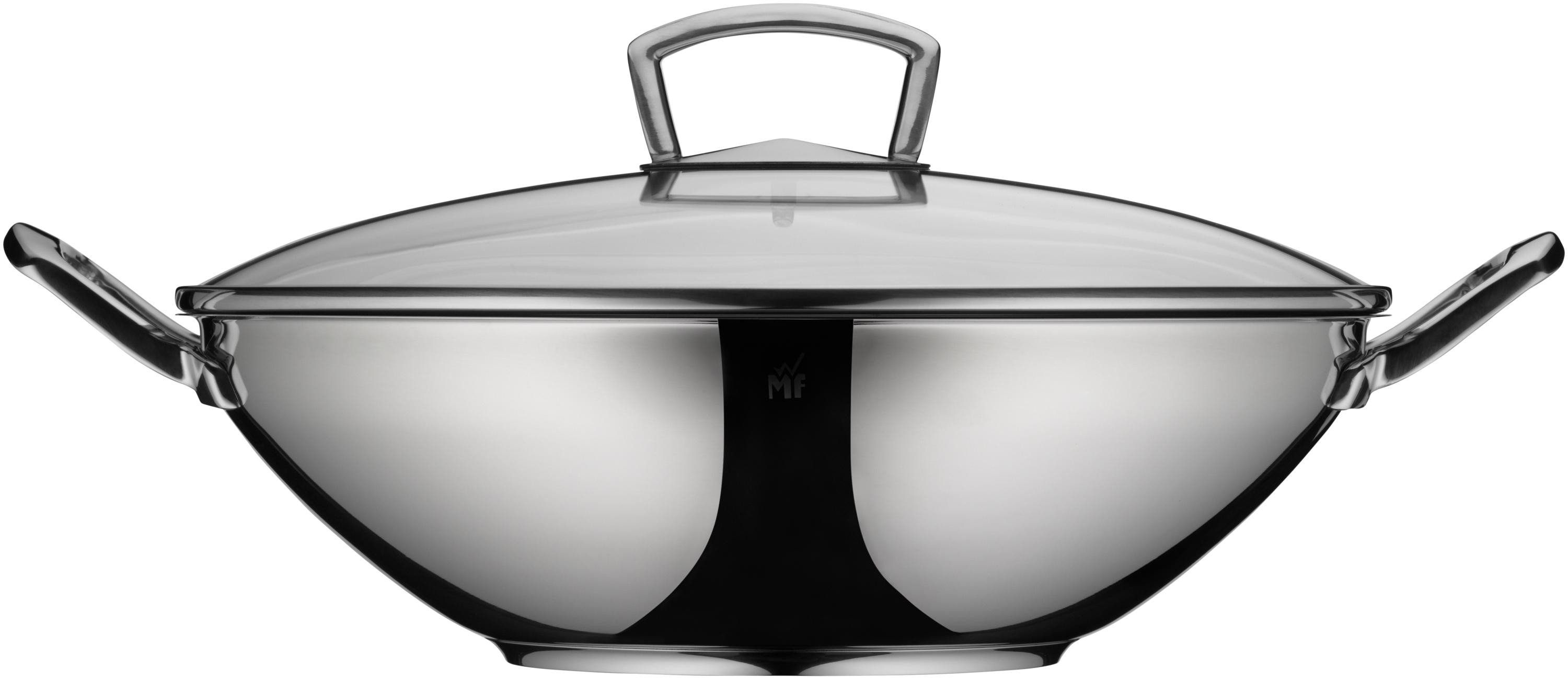 WMF Wok mit Glasdeckel, 36 cm