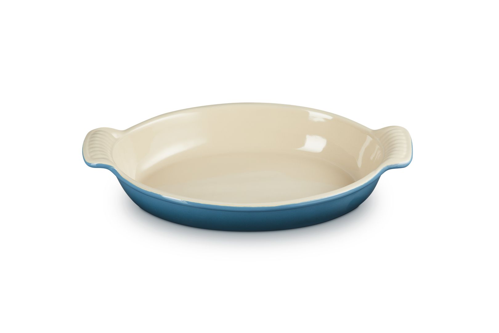 Le Creuset AUFLAUFFORM TRADITION OVAL 28 CM DEEP TEAL