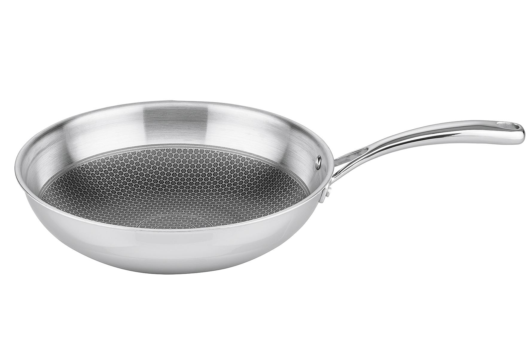 ELO Wok- und Pastapfanne "Relief Evolution" 3800 ml edelstahl
