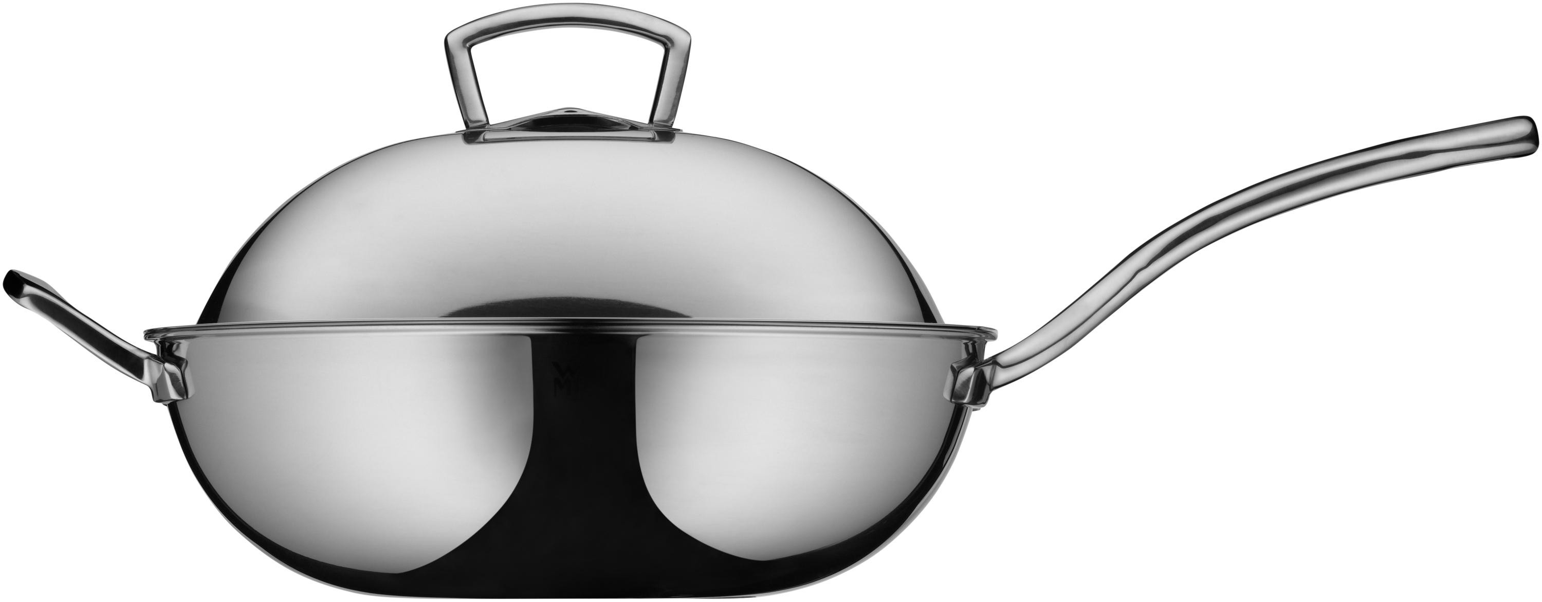 WMF Multiply Wok mit Edelstahldeckel, 32 cm