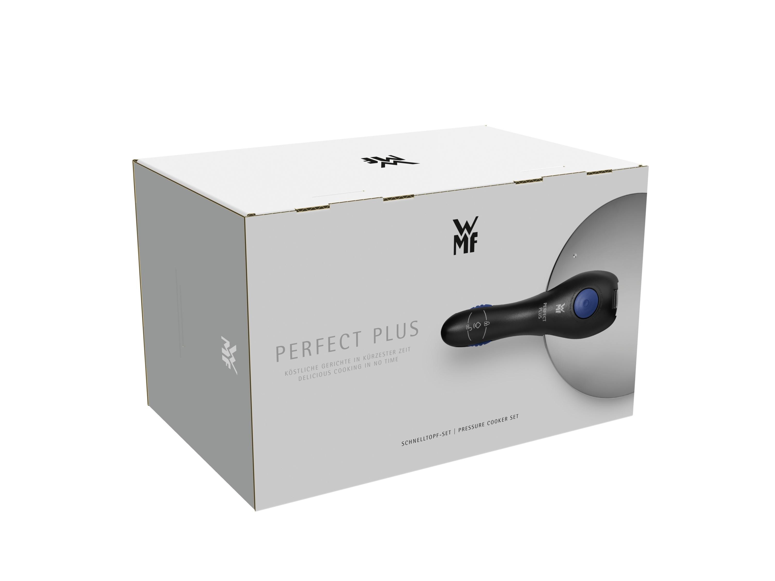 WMF Perfect Plus One Pot Schnellkochtopf-Set 4,5+3,0l