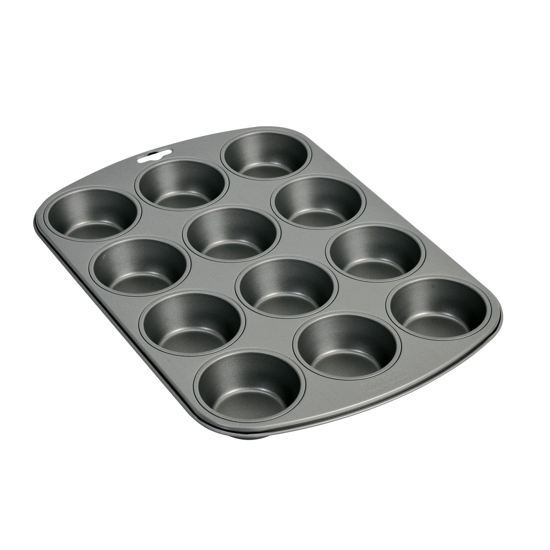 KAISER Gourmet Muffinform für 12 Muffins grau