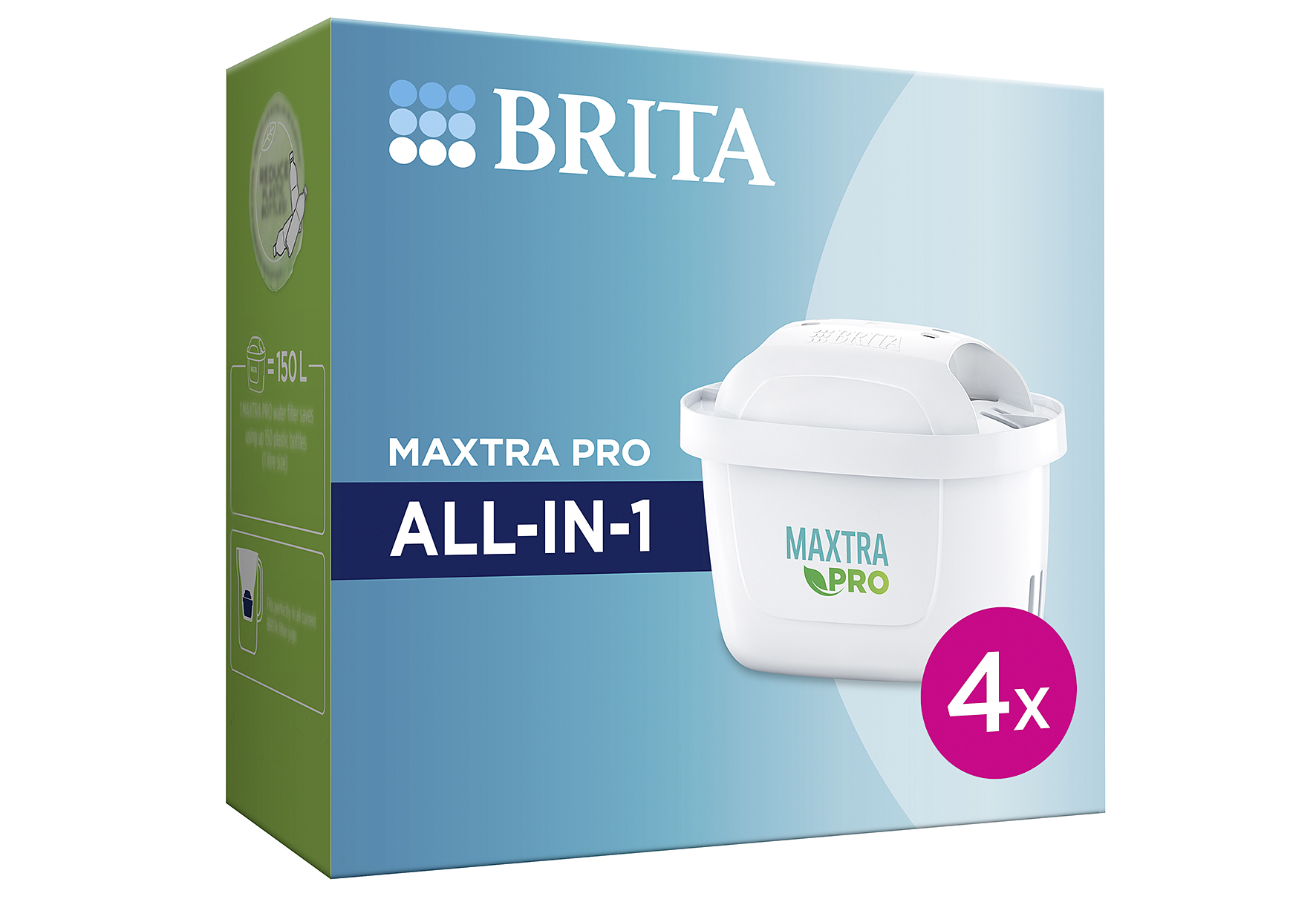Brita Wasserfilter-Kartusche 'Maxtra Pro All-in-1' 4er P Brita Wasserfilter-Kartusche 'Maxtra Pro All-in-1' 4er P