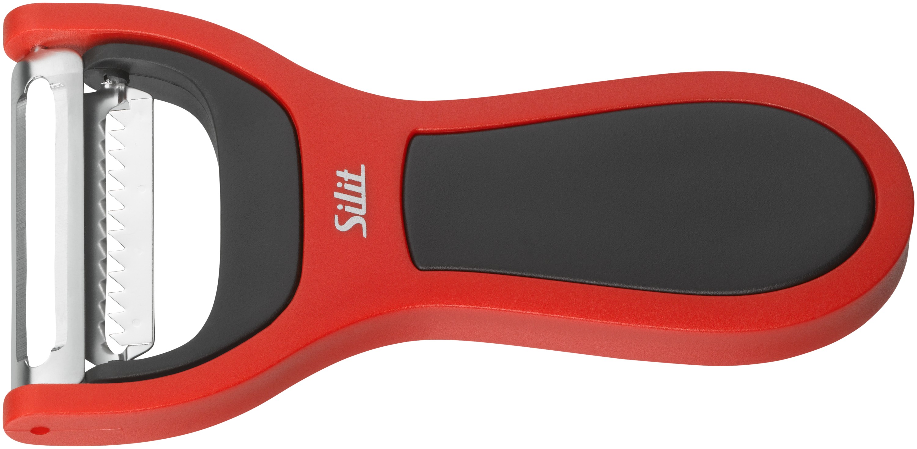 Silit 2-in-1-Schäler schwarz