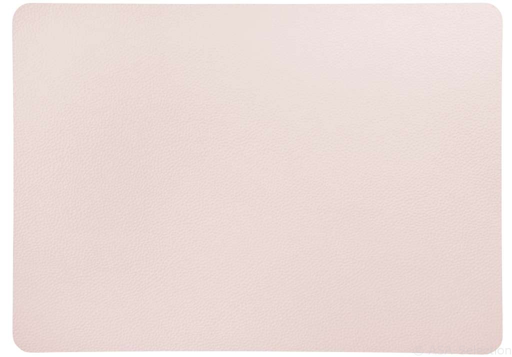 ASA Tischset, rose 46 x 33 cm, Lederoptik ASA Tischset, rose 46 x 33 cm, Lederoptik