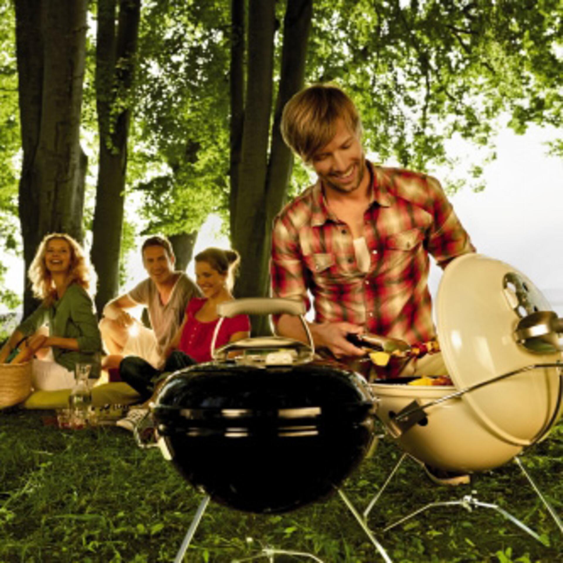 Weber Grill Smokey Joe Premium Elfenbein