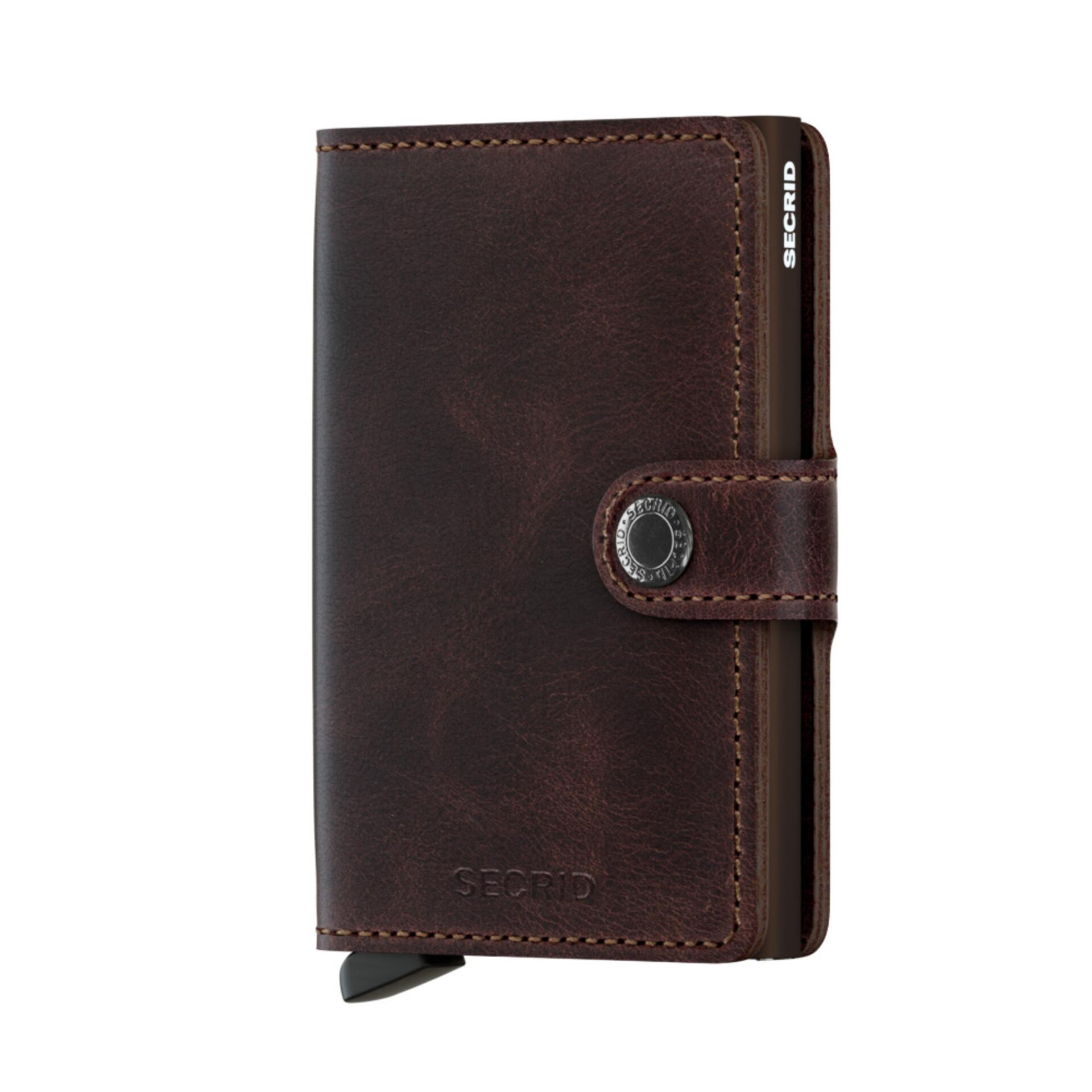 Secrid Miniwallet Vintage Chocolate Secrid Miniwallet Vintage Chocolate