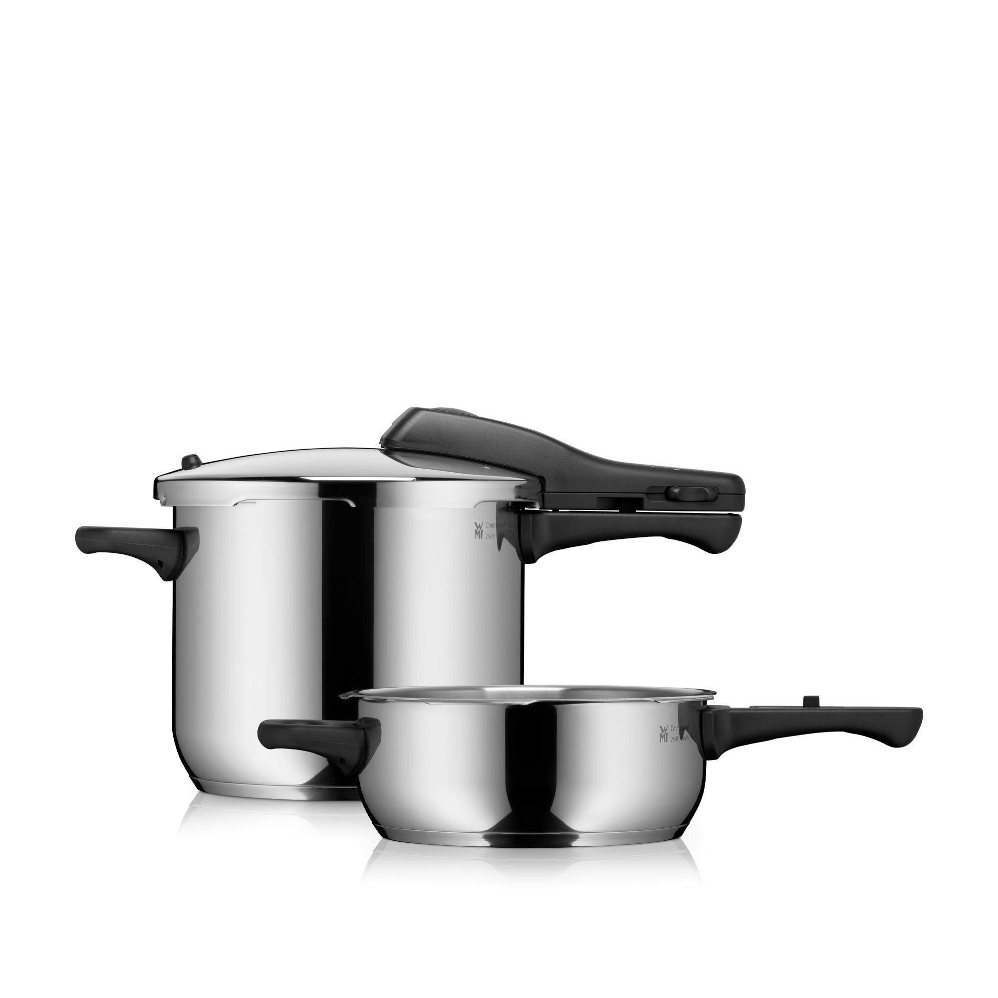 WMF Perfect One Pot Schnellkochtopf-Set 6,5+3,0l