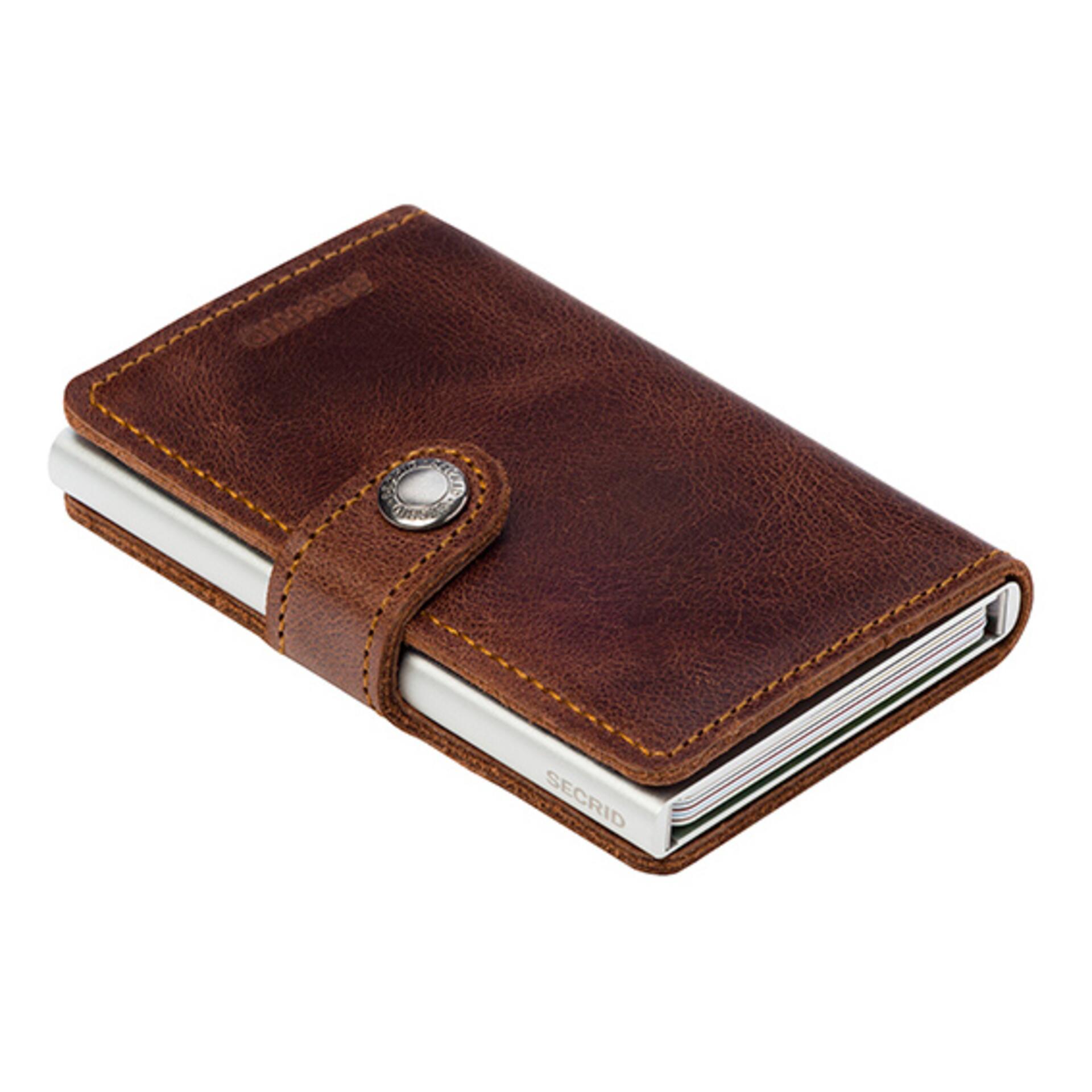 Secrid Miniwallet Vintage Brown Secrid Miniwallet Vintage Brown
