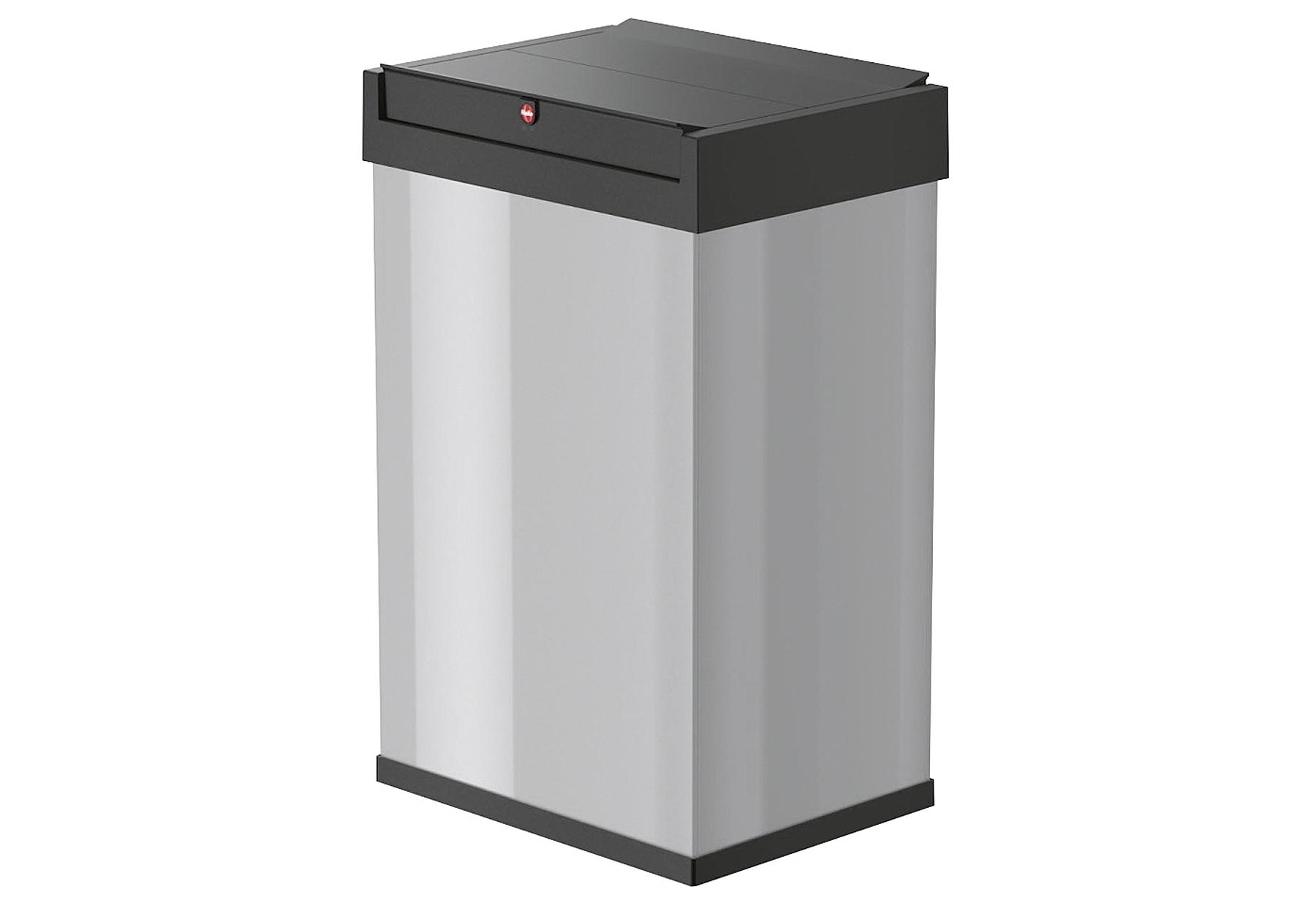 HAILO Mülleimer "Big-Box Swing L" 35000 ml silber