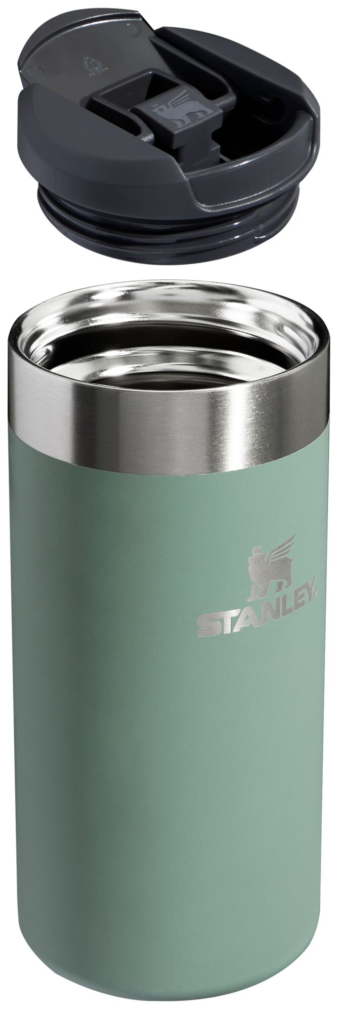 Stanley Isolierbecher The Aerolight Transit mug 0,35l Shale Metallic