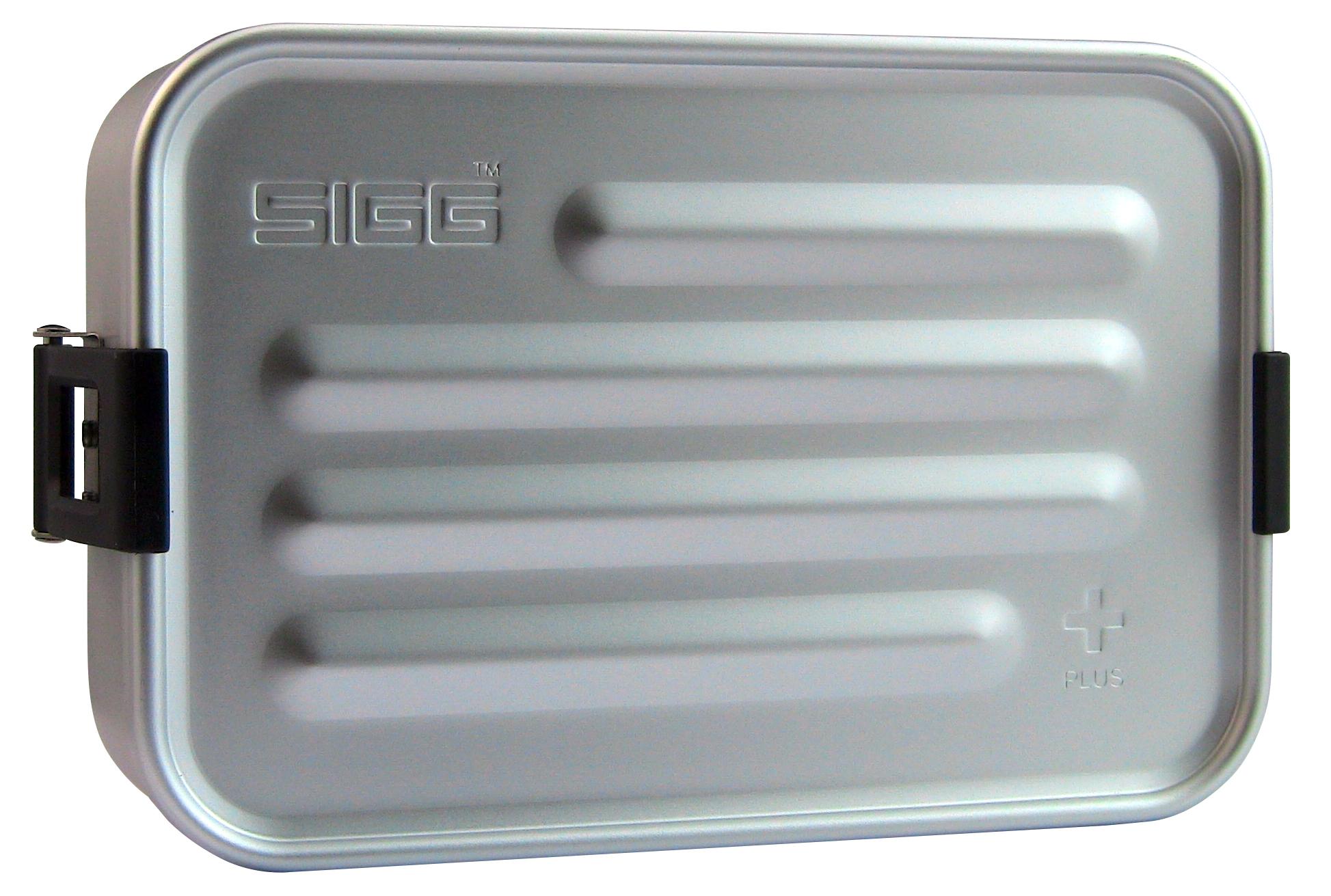 SIGG Lunchbox "Metal Box Plus S" 0.8 ml silber