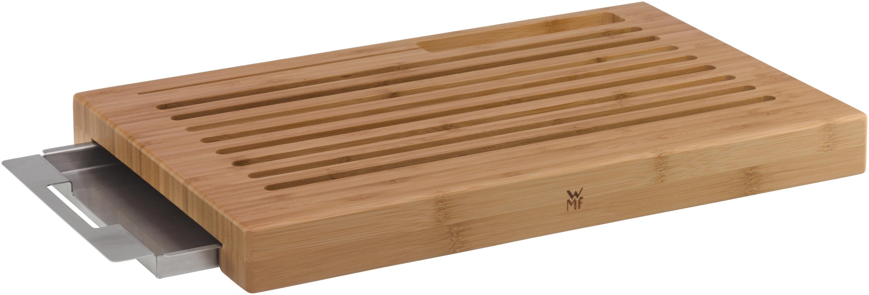 WMF Smart Storage Brotschneidebrett mit Auffangschale Schneidebrett, 44 x