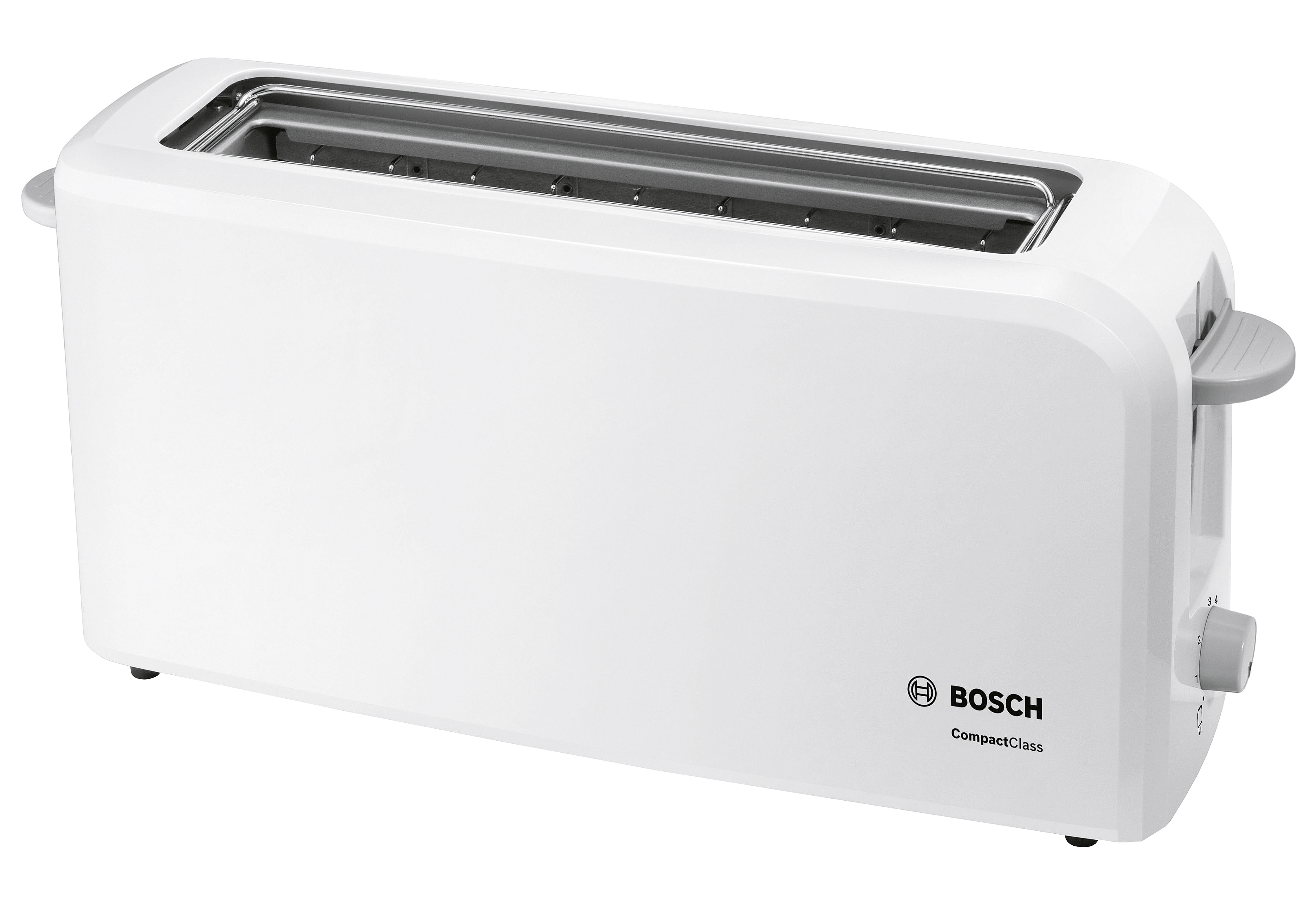 BOSCH TAT3A001 Toaster Langschlitz CompactClass 980Watt weiß