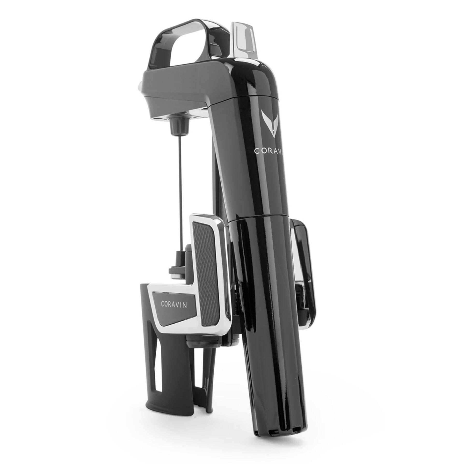 Coravin Model Two Elite Piano Black Weinaußgiess System mit Kapseln 