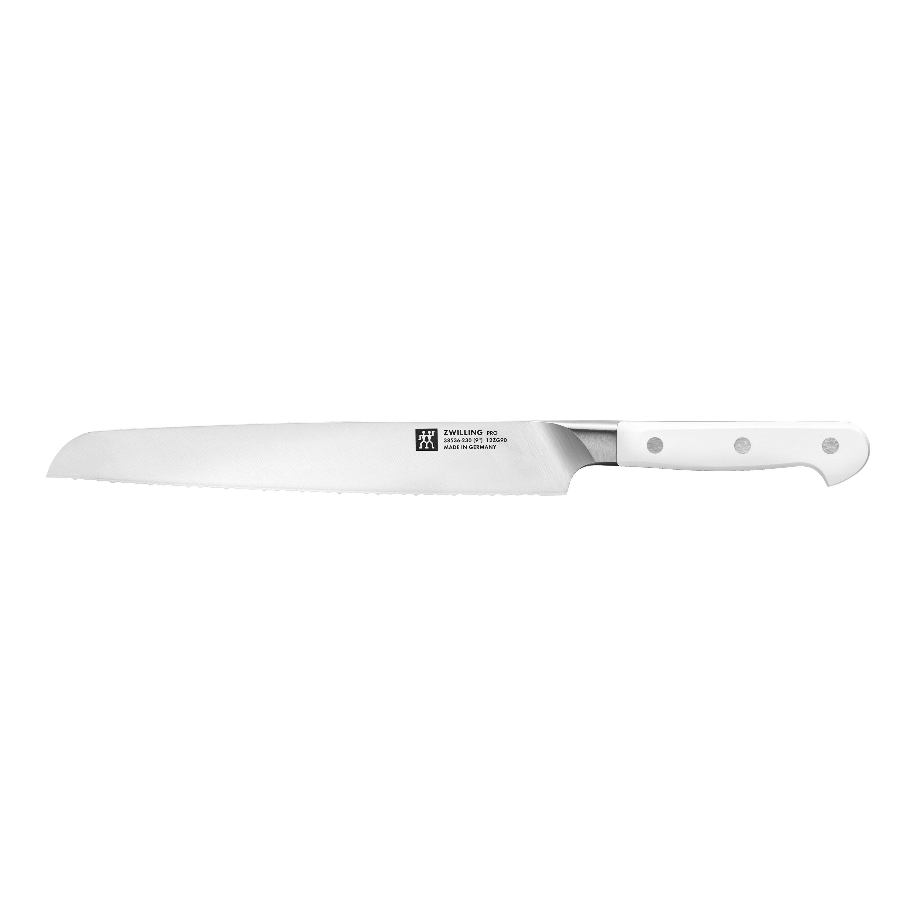 ZWILLING Pro le blanc Brotmesser 23 cm, Wellenschliff