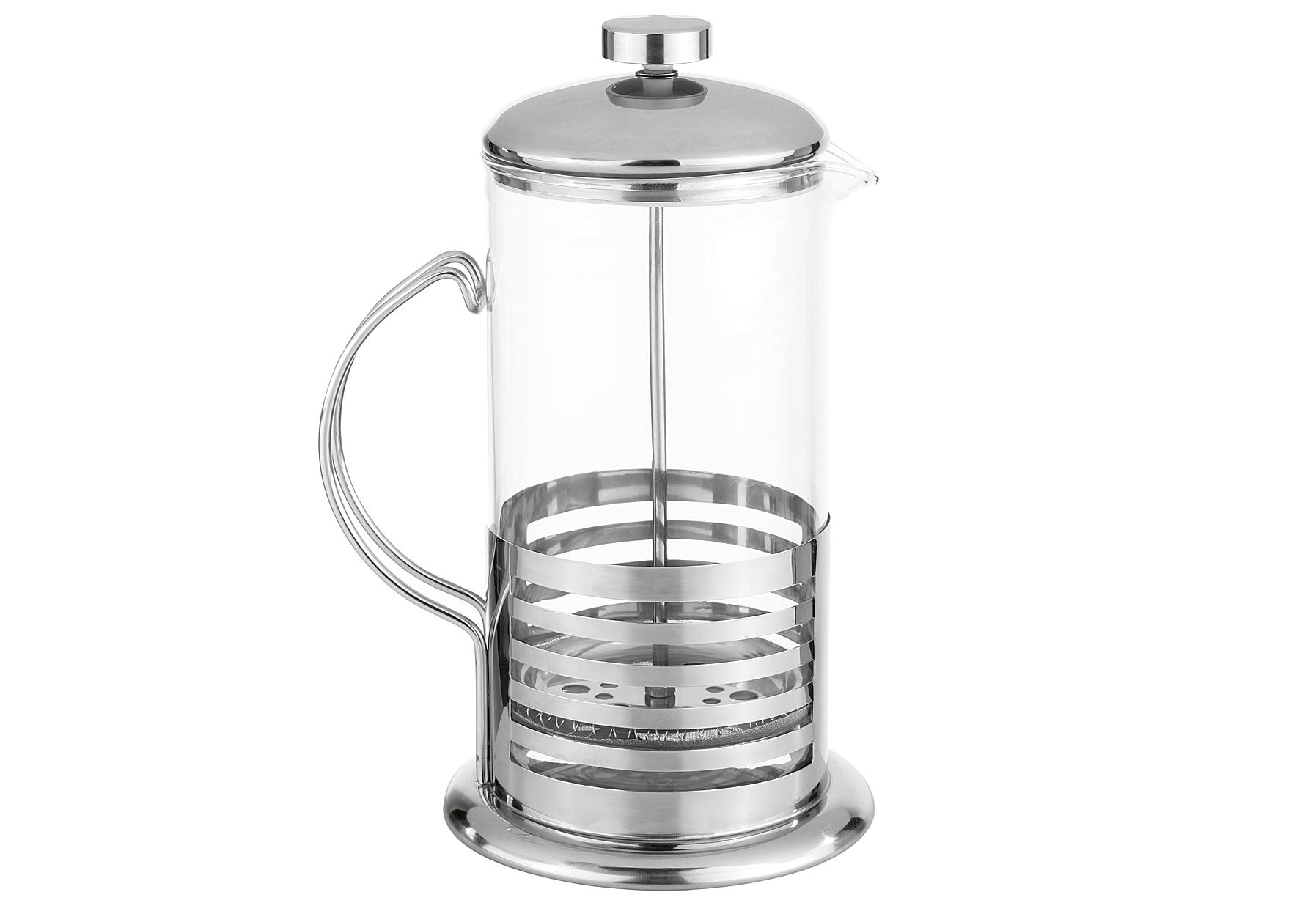 HI Kaffeebereiter 1000 ml transparent / edelstahl