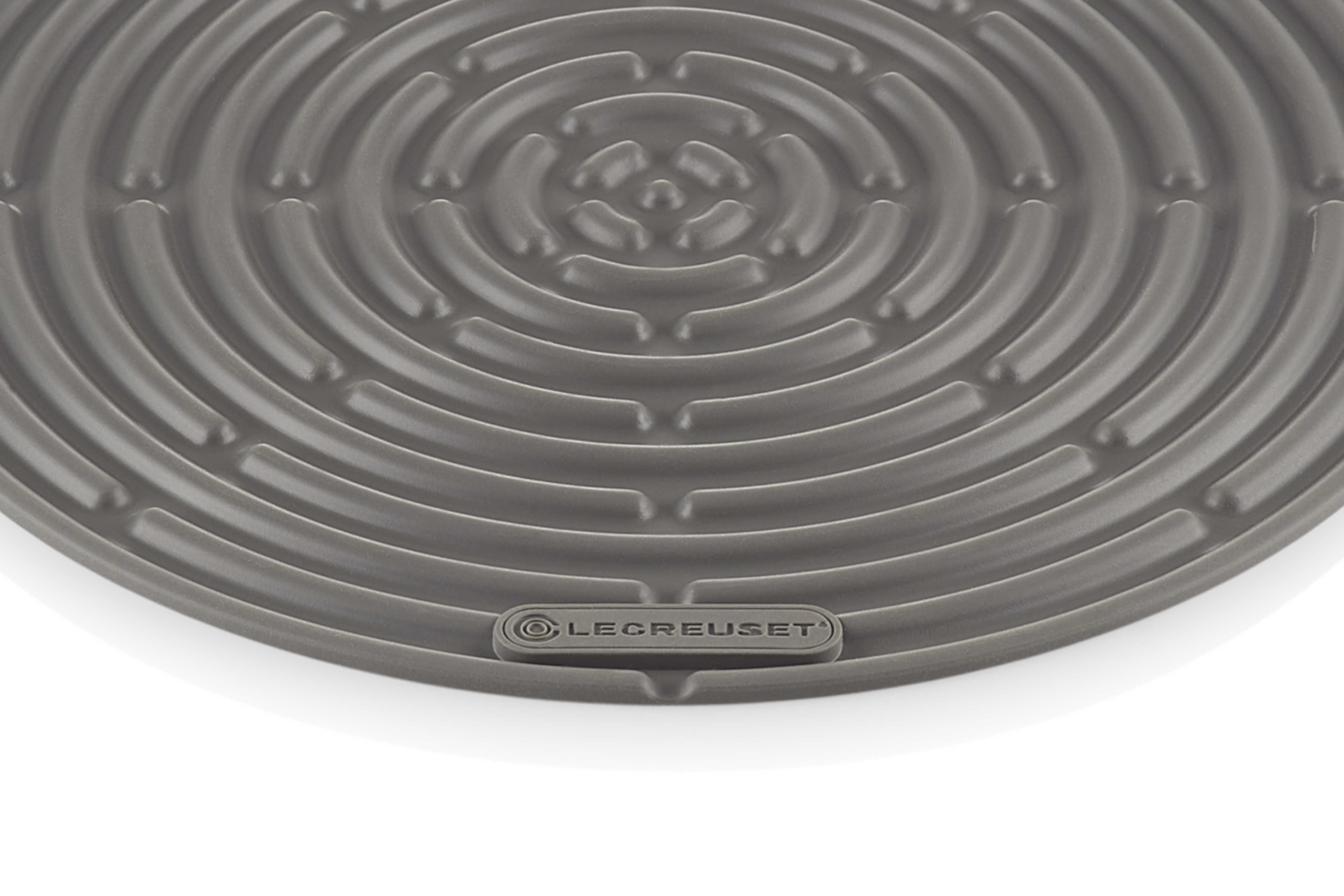Le Creuset Topflappen Klassik, rund, 20 cm Flint