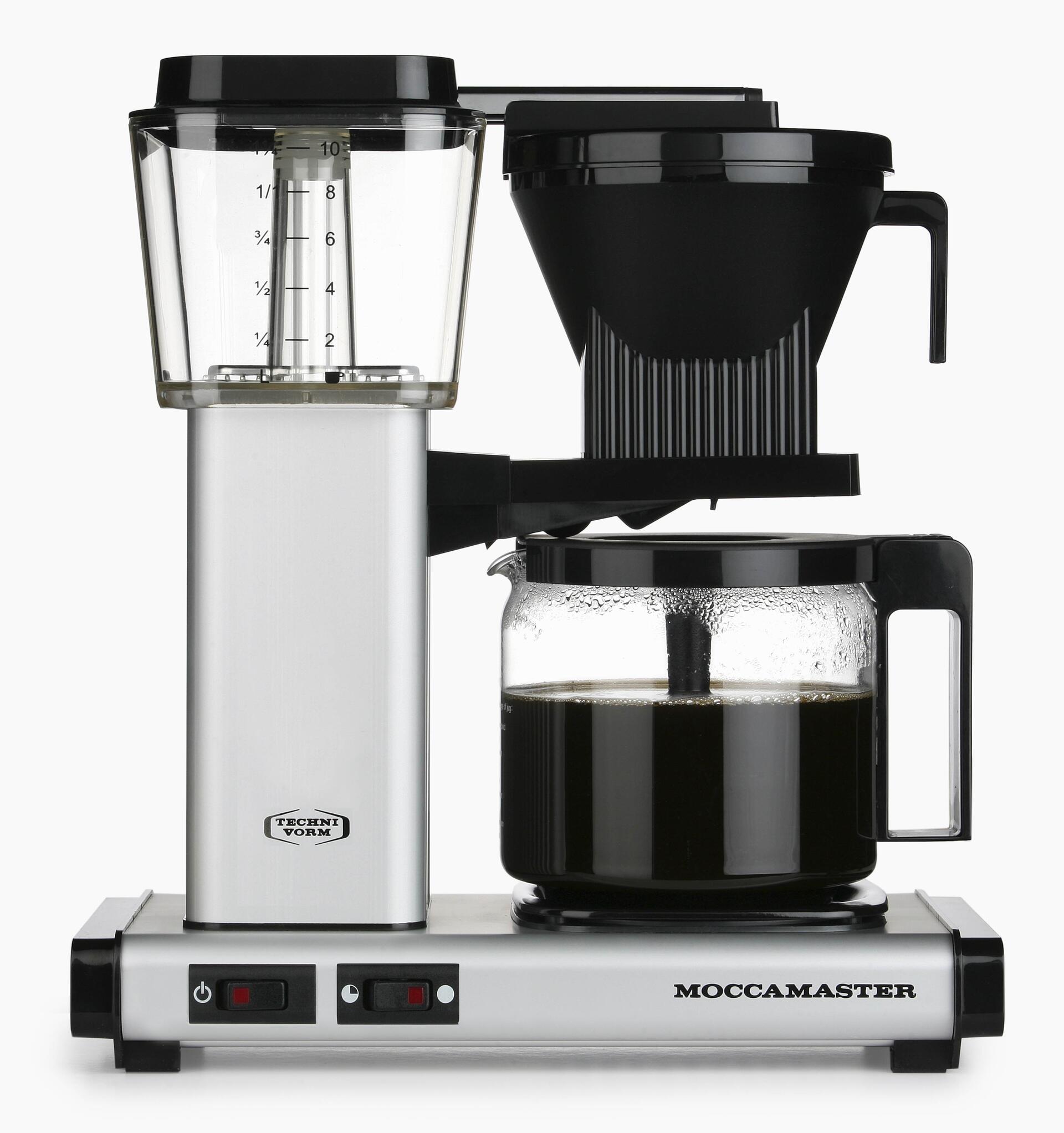 Moccamaster Kaffeemaschine KBG Select Matt Silver Moccamaster Kaffeemaschine KBG Select Matt Silver