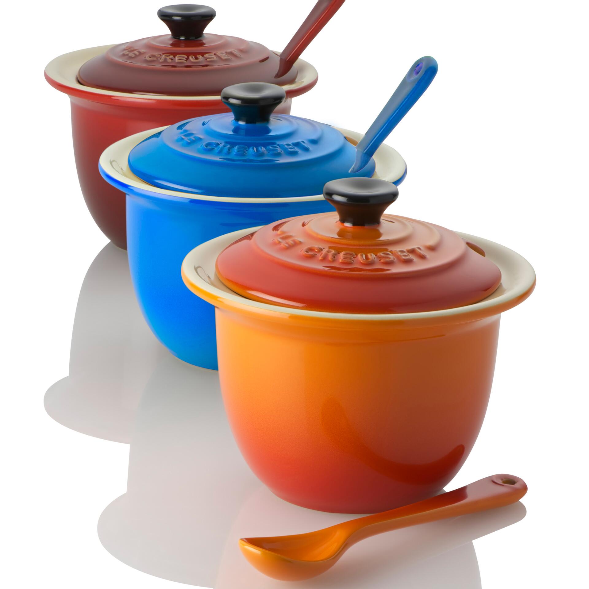 Le Creuset Mini Serviertopf Kirschrot Le Creuset Mini Serviertopf Kirschrot