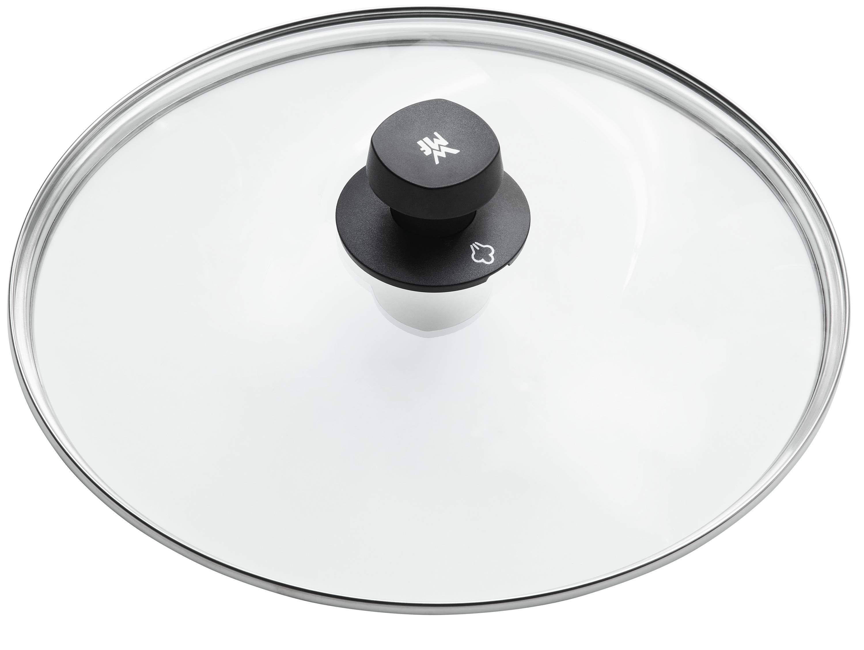 WMF PermaDur Premium Wok mit Glasdeckel, 30 cm